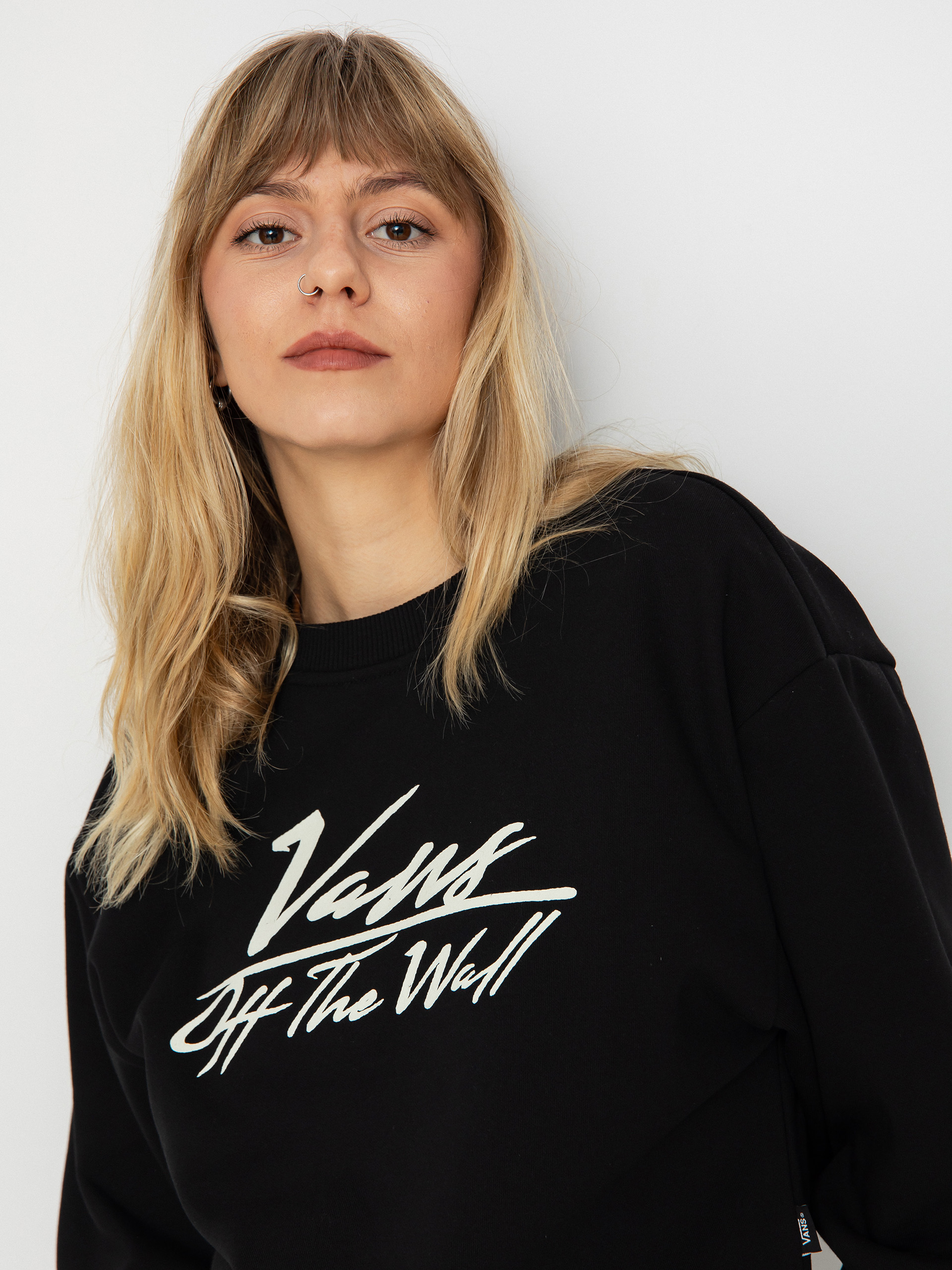 Vans cropped sweatshirt sale