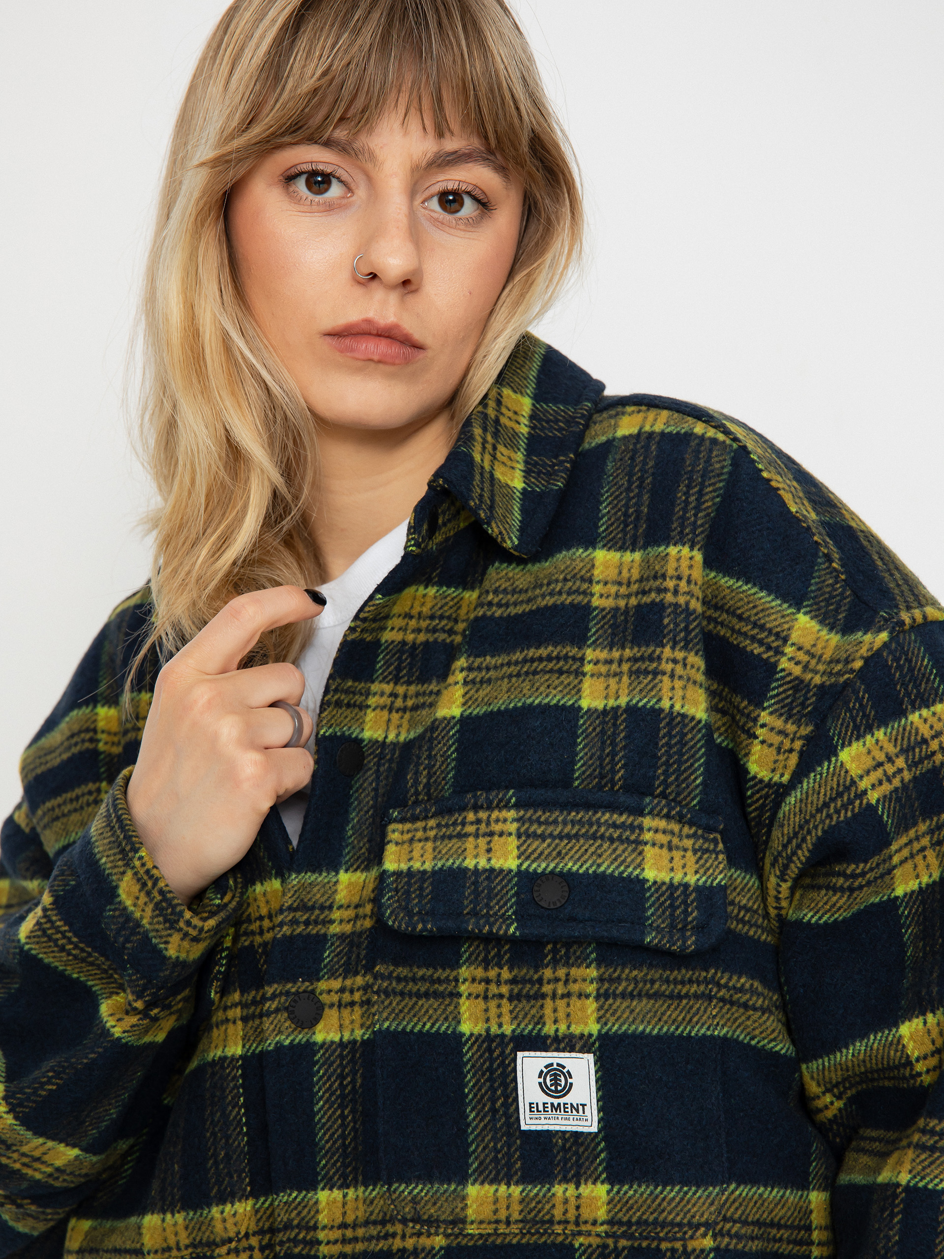 Element Saskatch Check Jacket Wmn (lodge check)