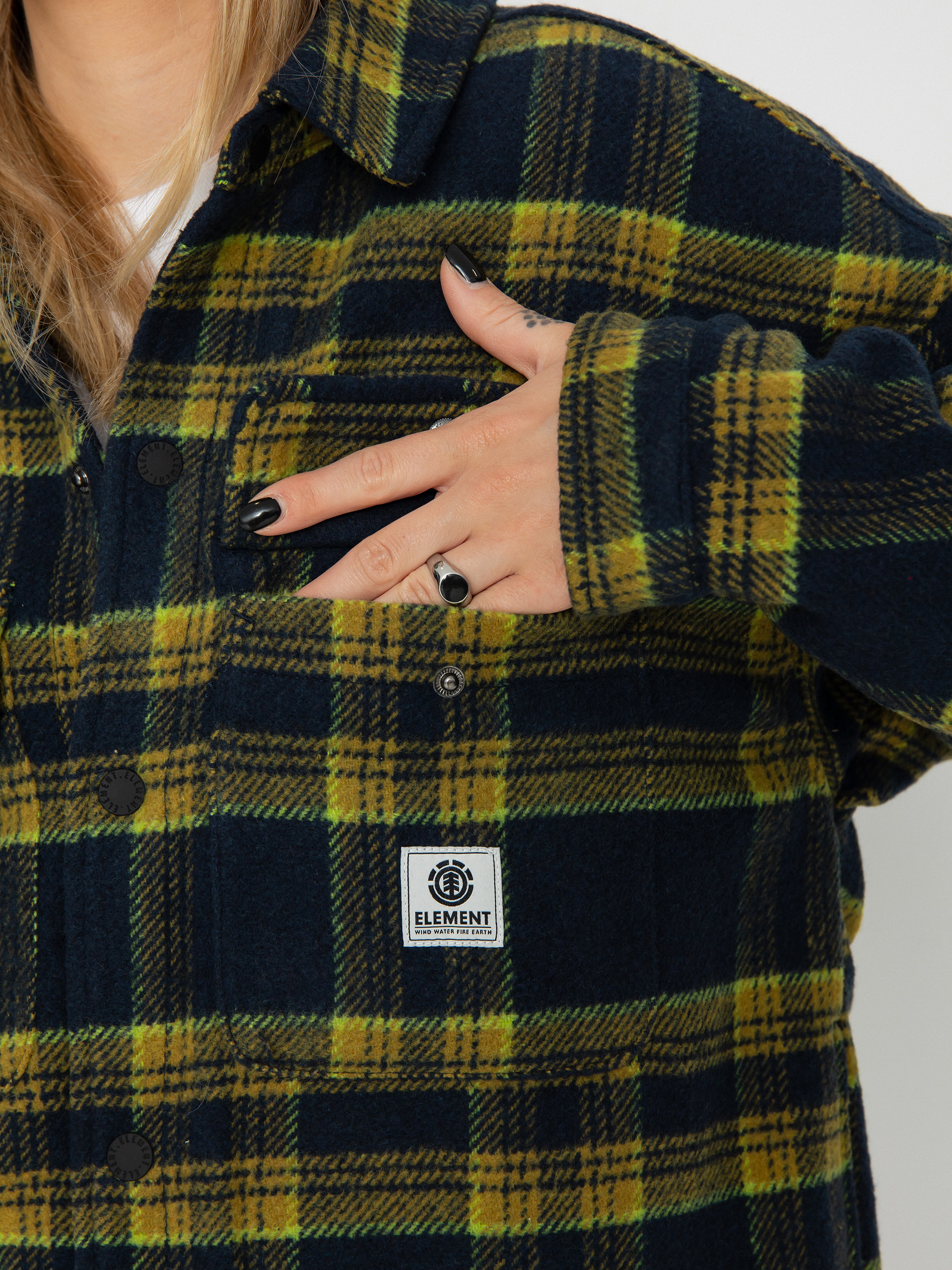 Element Saskatch Check Jacket Wmn (lodge check)