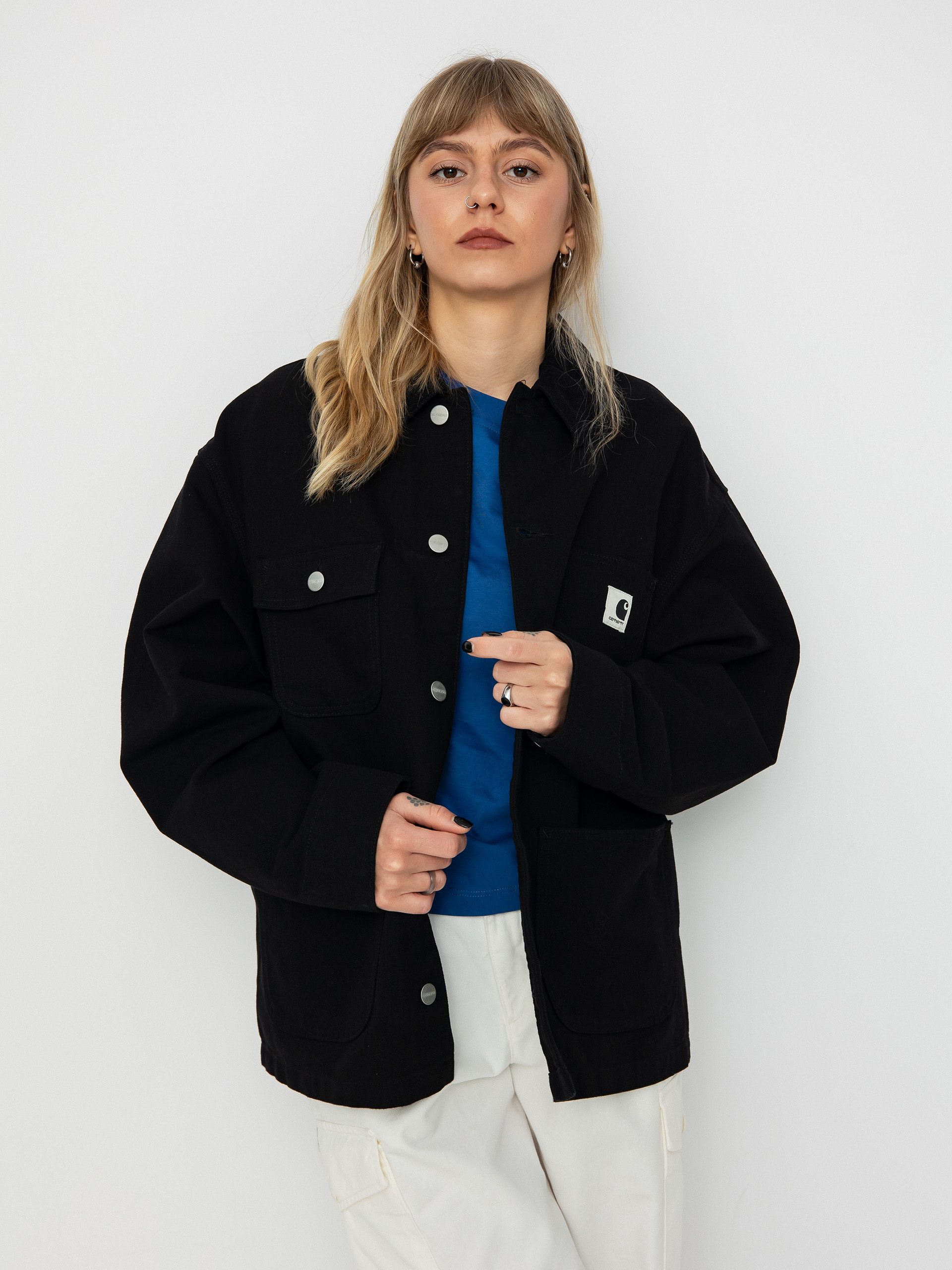 Carhartt WIP Michigan Og Wmn Jacket (black/black rinsed)