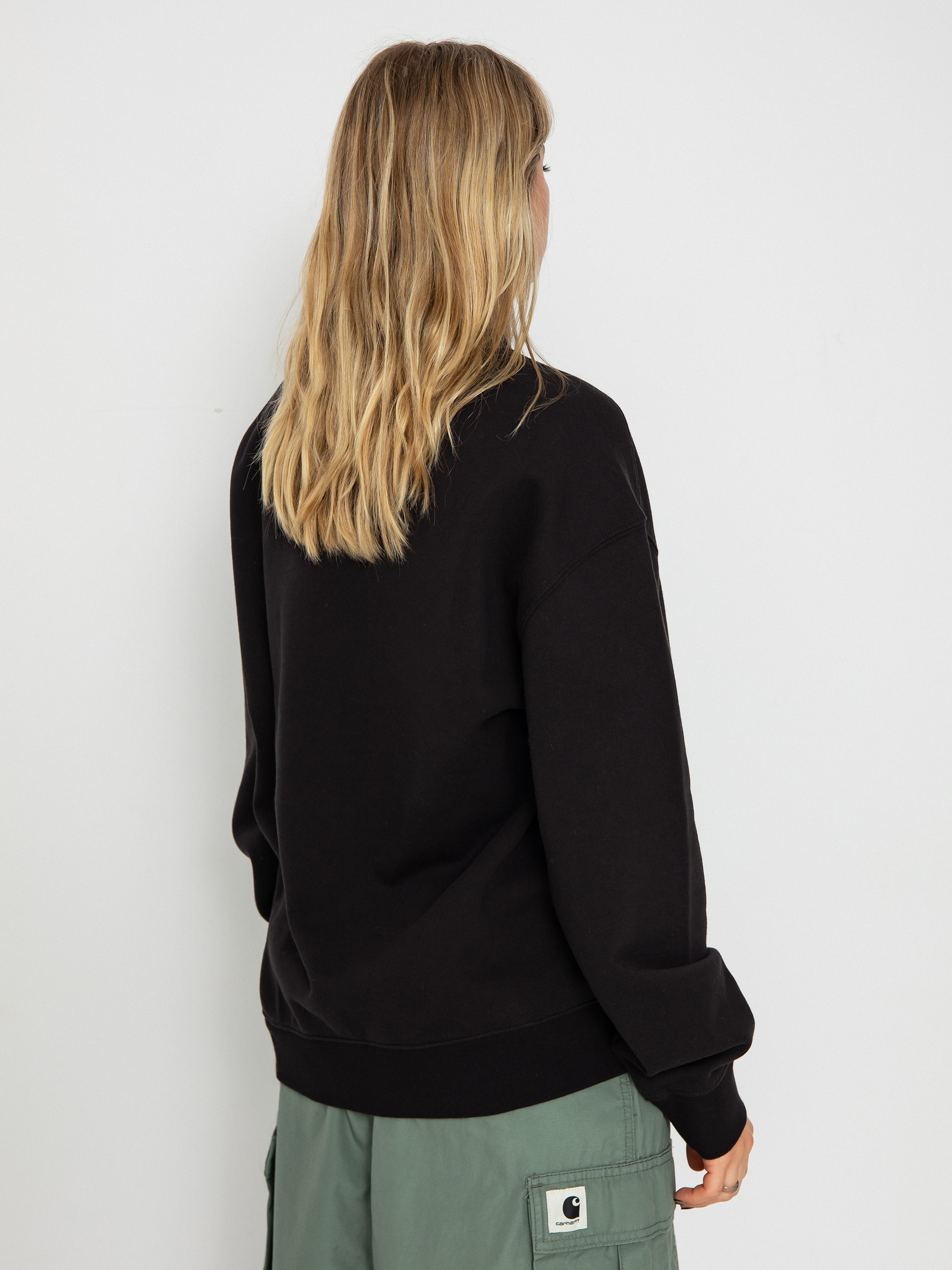 Carhartt WIP Sweatshirt Carhartt Wmn (black/white)