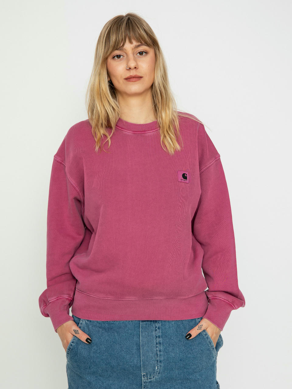 Carhartt WIP Nelson Wmn Sweatshirt (magenta)