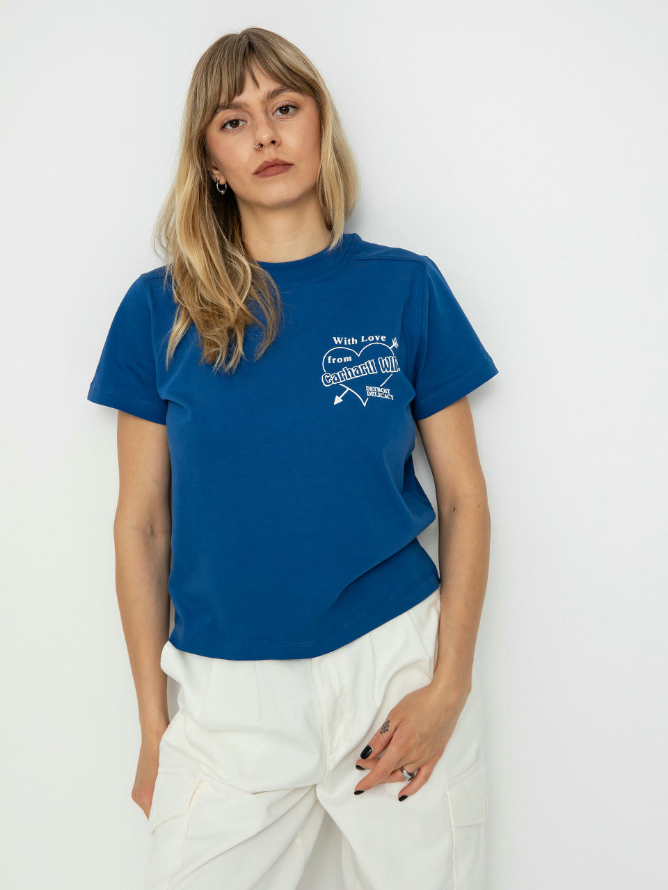 Carhartt WIP T-Shirt Delicacy Wmn (acapulco/white)