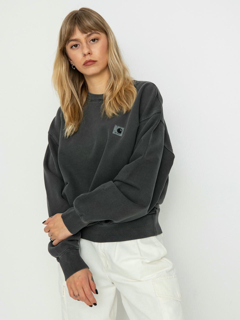 Carhartt WIP Nelson Wmn Sweatshirt (charcoal)