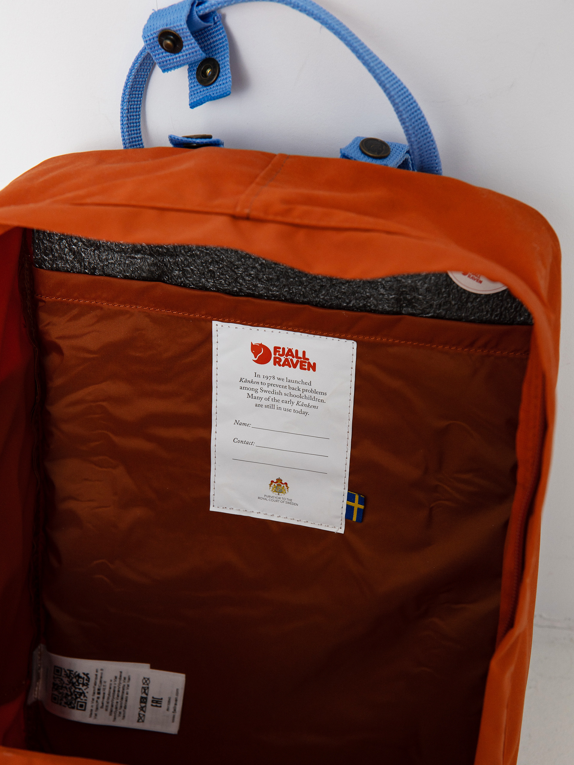 Fjallraven Backpack Kanken (terracotta brown/ultramarine)