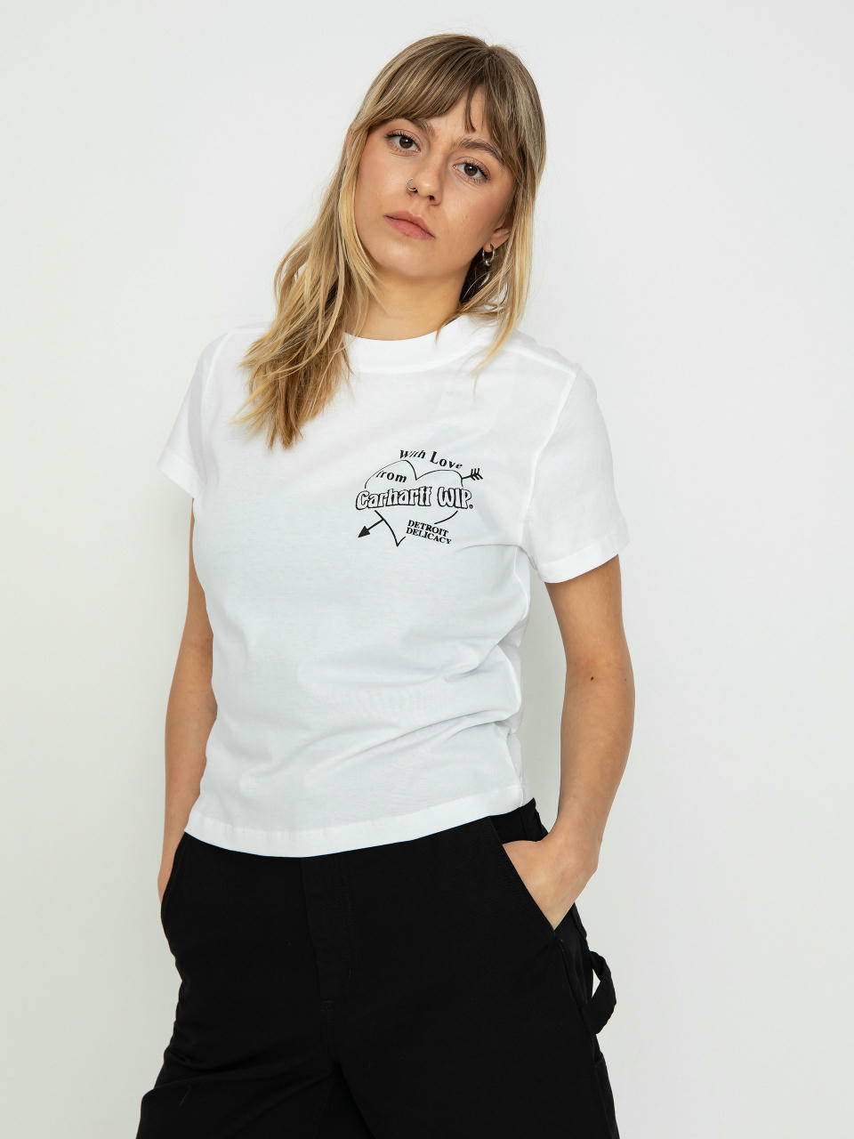 Carhartt WIP Delicacy Wmn T-Shirt (white/black)