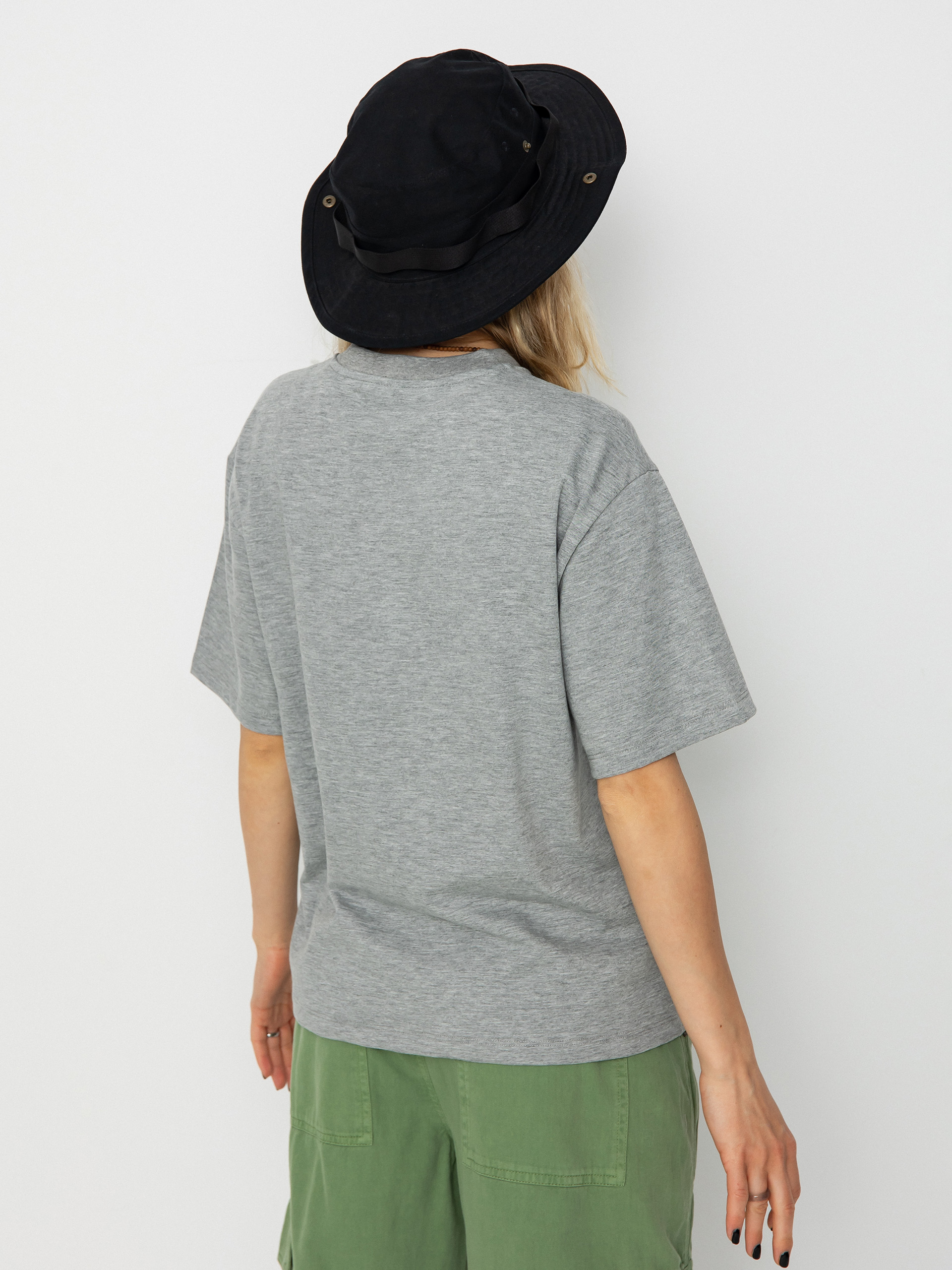 Carhartt WIP Chase Wmn T-Shirt (grey heather/gold)