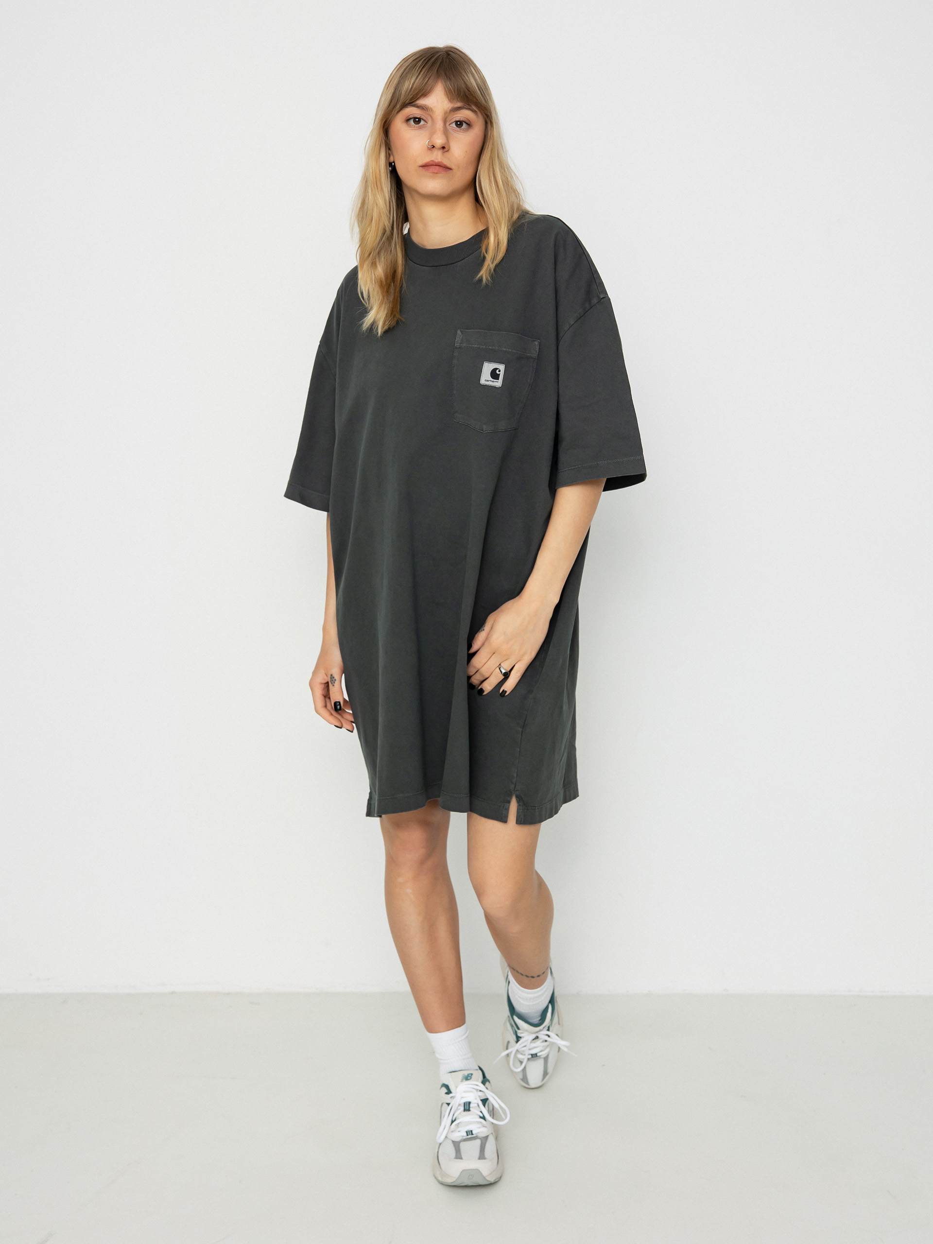 Carhartt WIP Nelson Grand Wmn T-Shirt - black (charcoal)