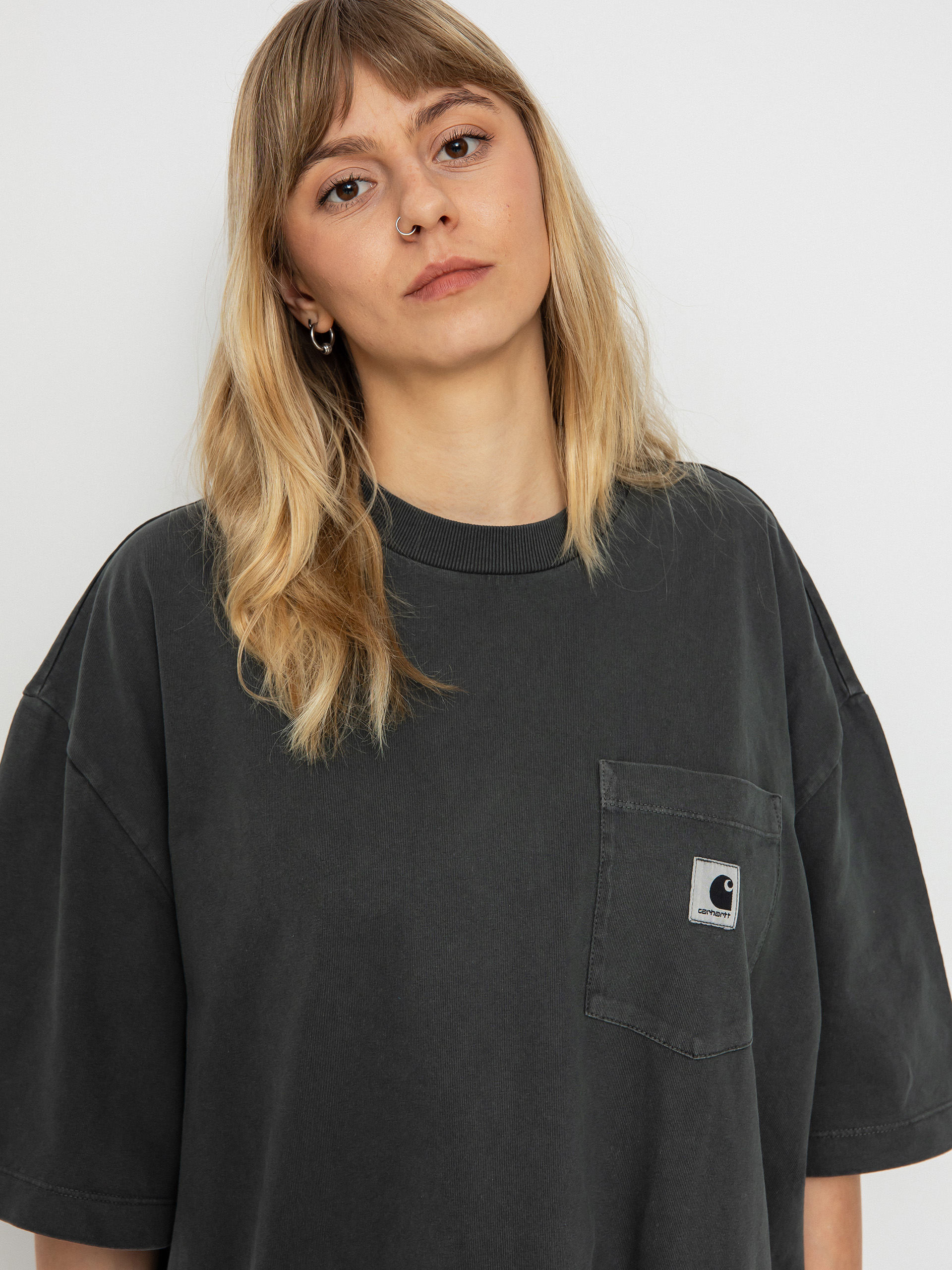 Carhartt WIP Nelson Grand Wmn T-Shirt (charcoal)