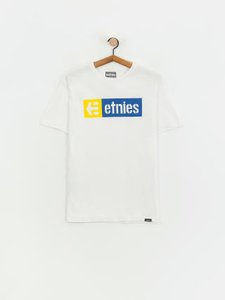 Etnies New Box T-Shirt (white/yellow)