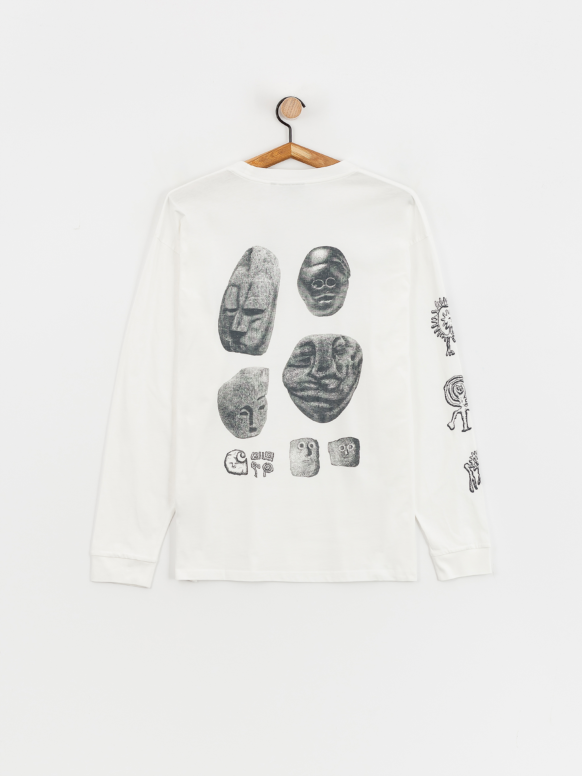 Carhartt WIP Mimetolith Longsleeve (white/flint)