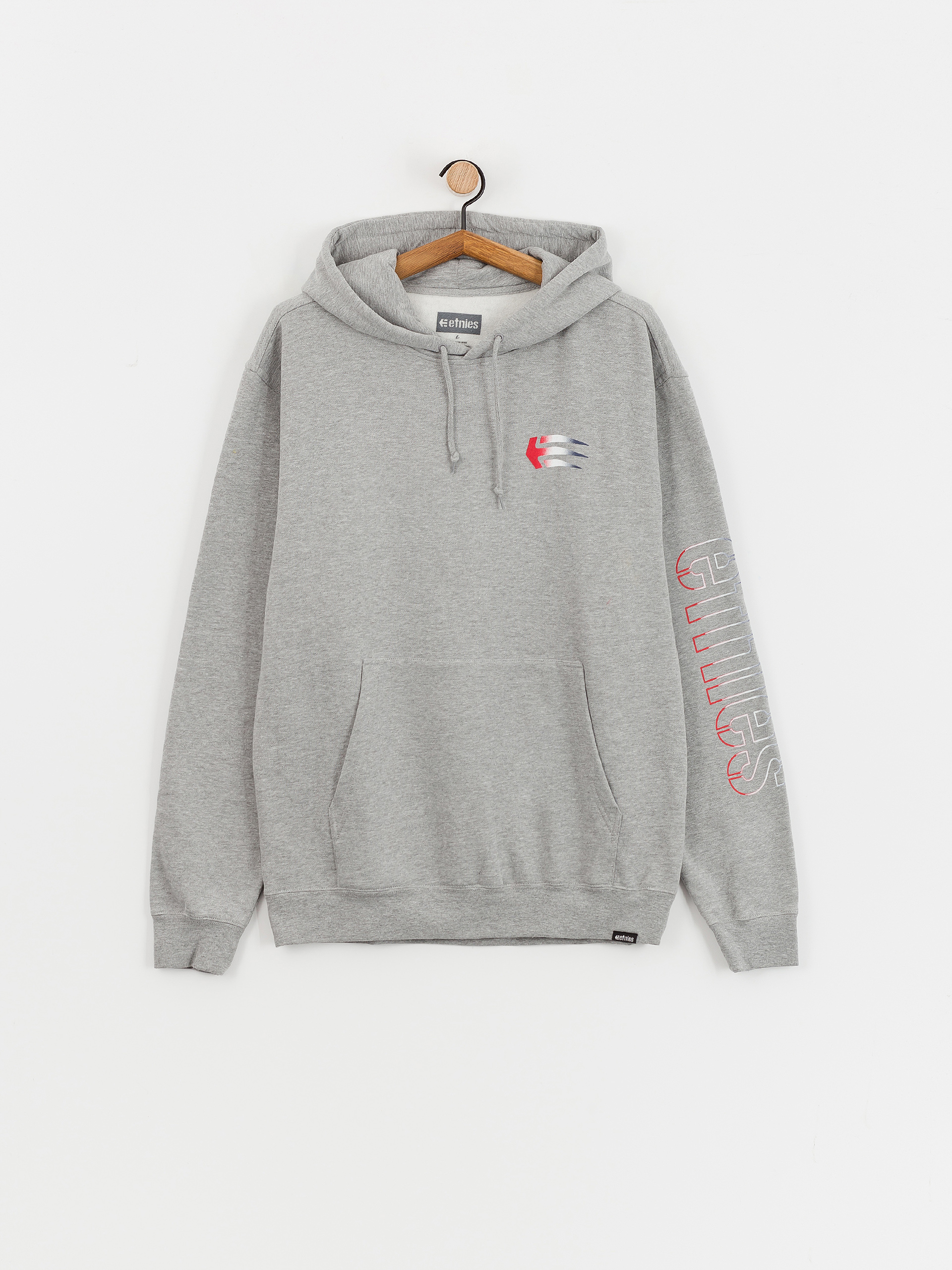Etnies Joslin HD Hoodie (grey/red/white)