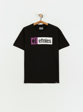 Etnies New Box T-Shirt (black/purple)
