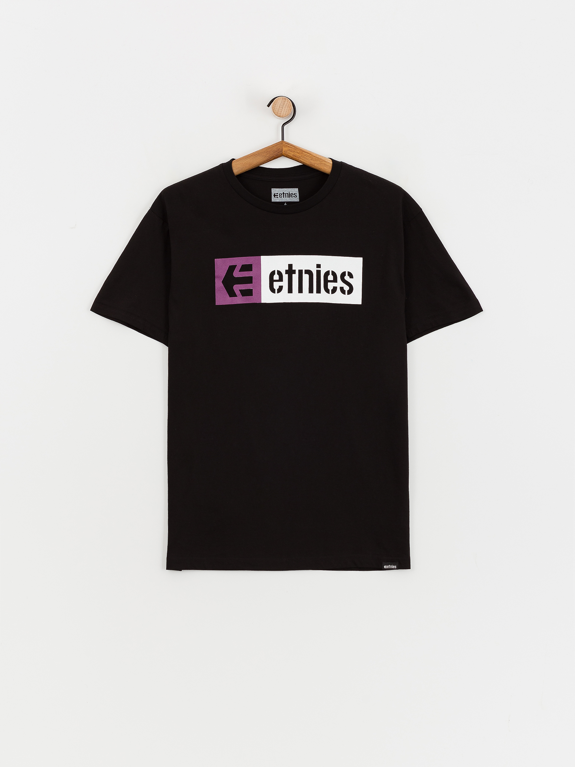 Etnies New Box T-Shirt (black/purple)