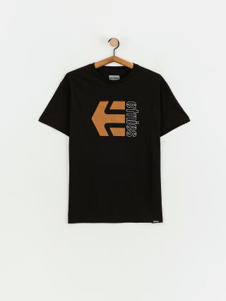Etnies Corp Combo T-Shirt (black/brown)