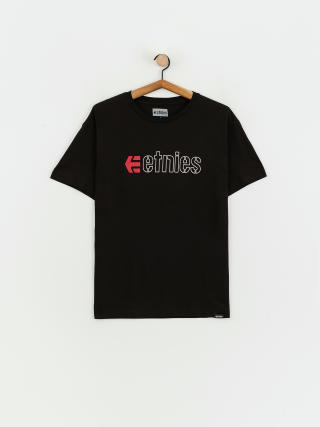 Etnies Ecorp T-Shirt (black/red/white)