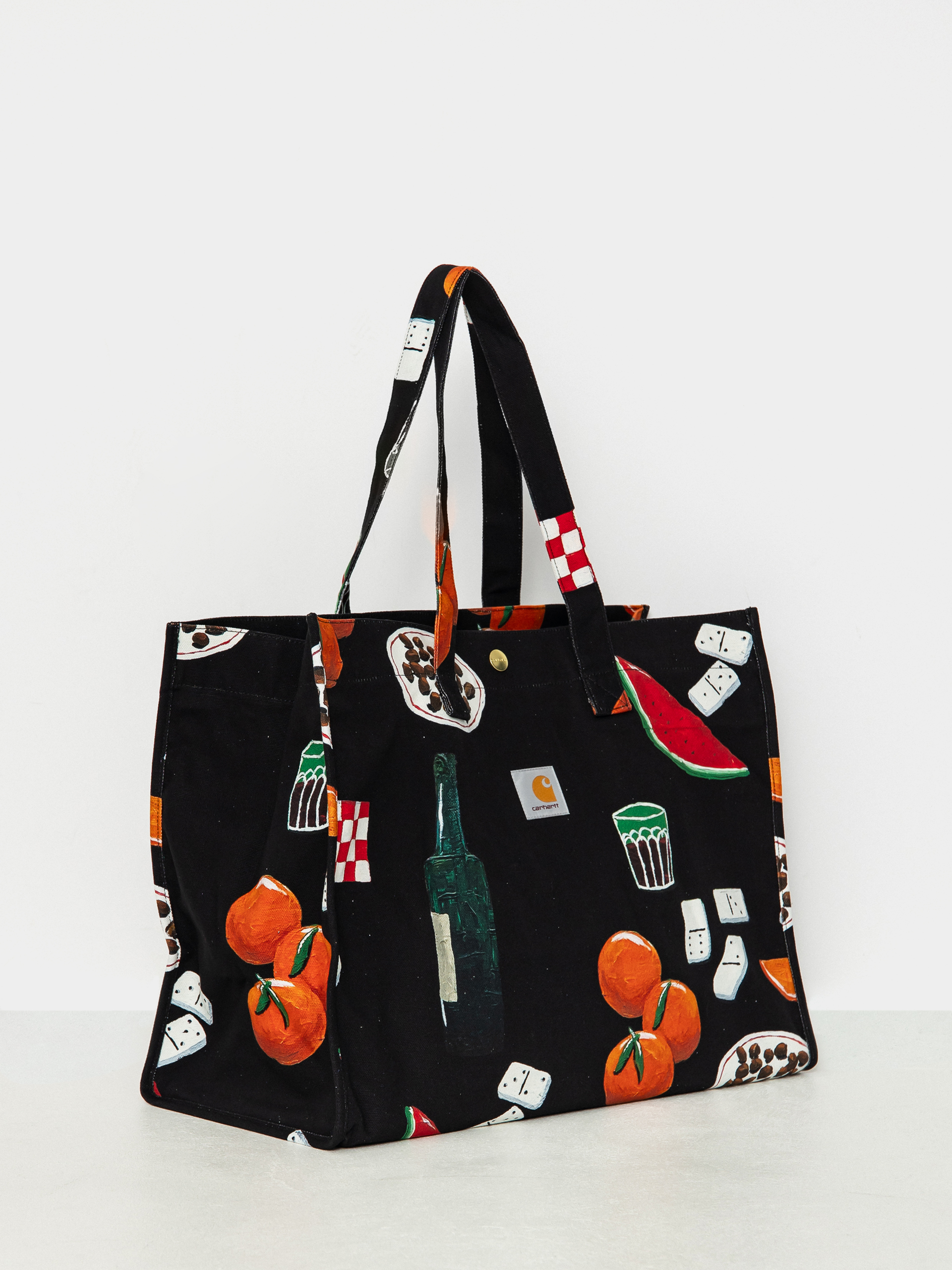 Carhartt WIP Canvas Graphic Beach Bag - black (isis maria dinner 