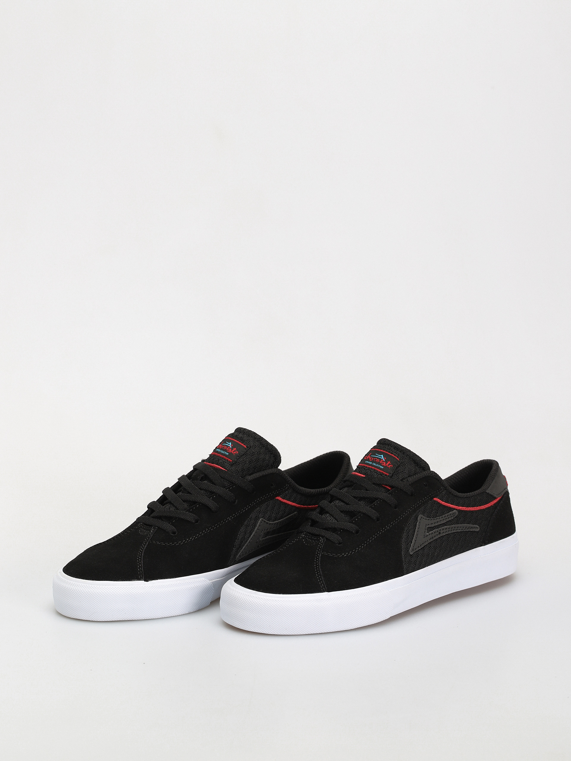 Lakai Flaco II Shoes (black red)