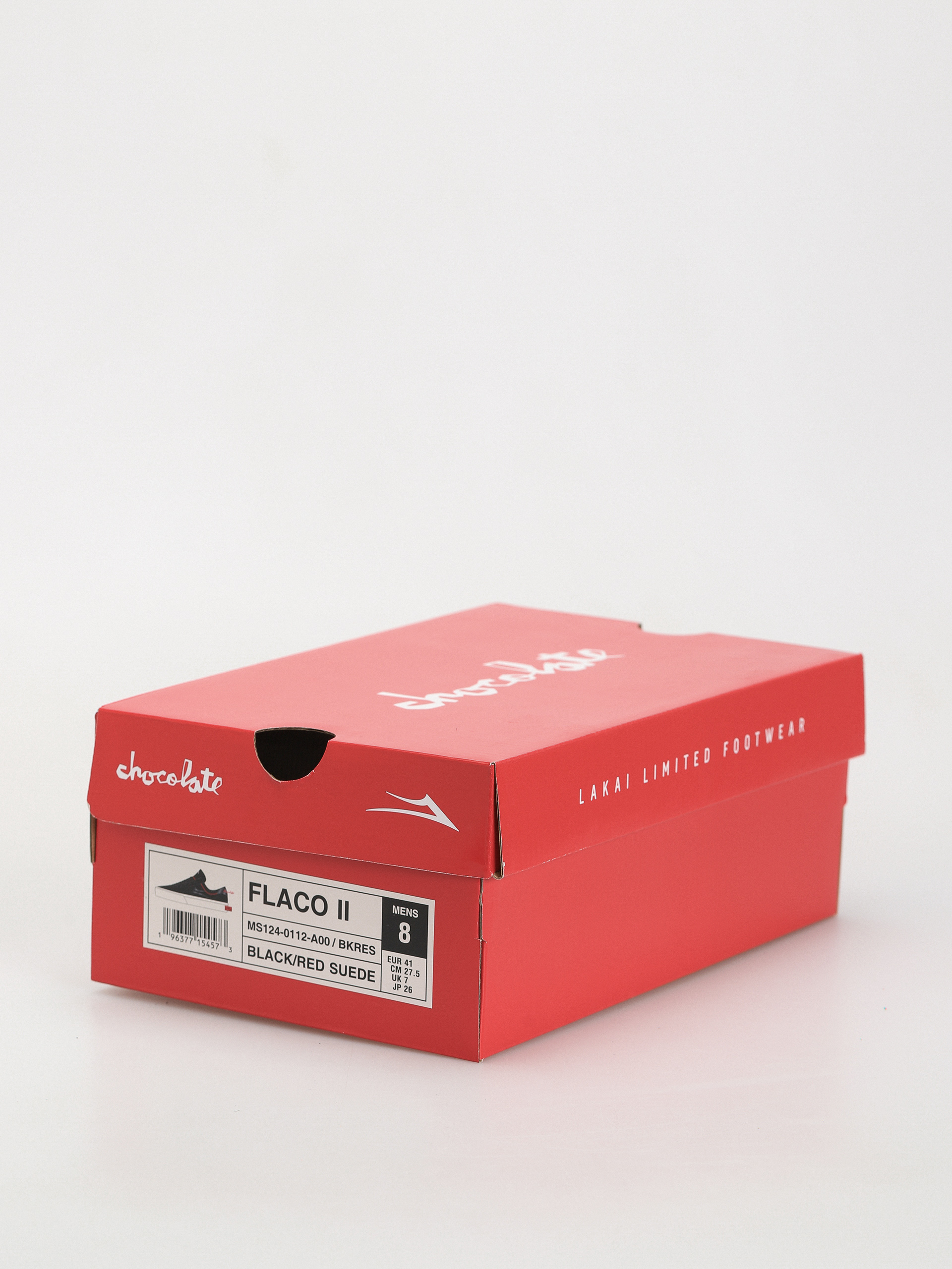 Lakai Flaco II Shoes (black red)