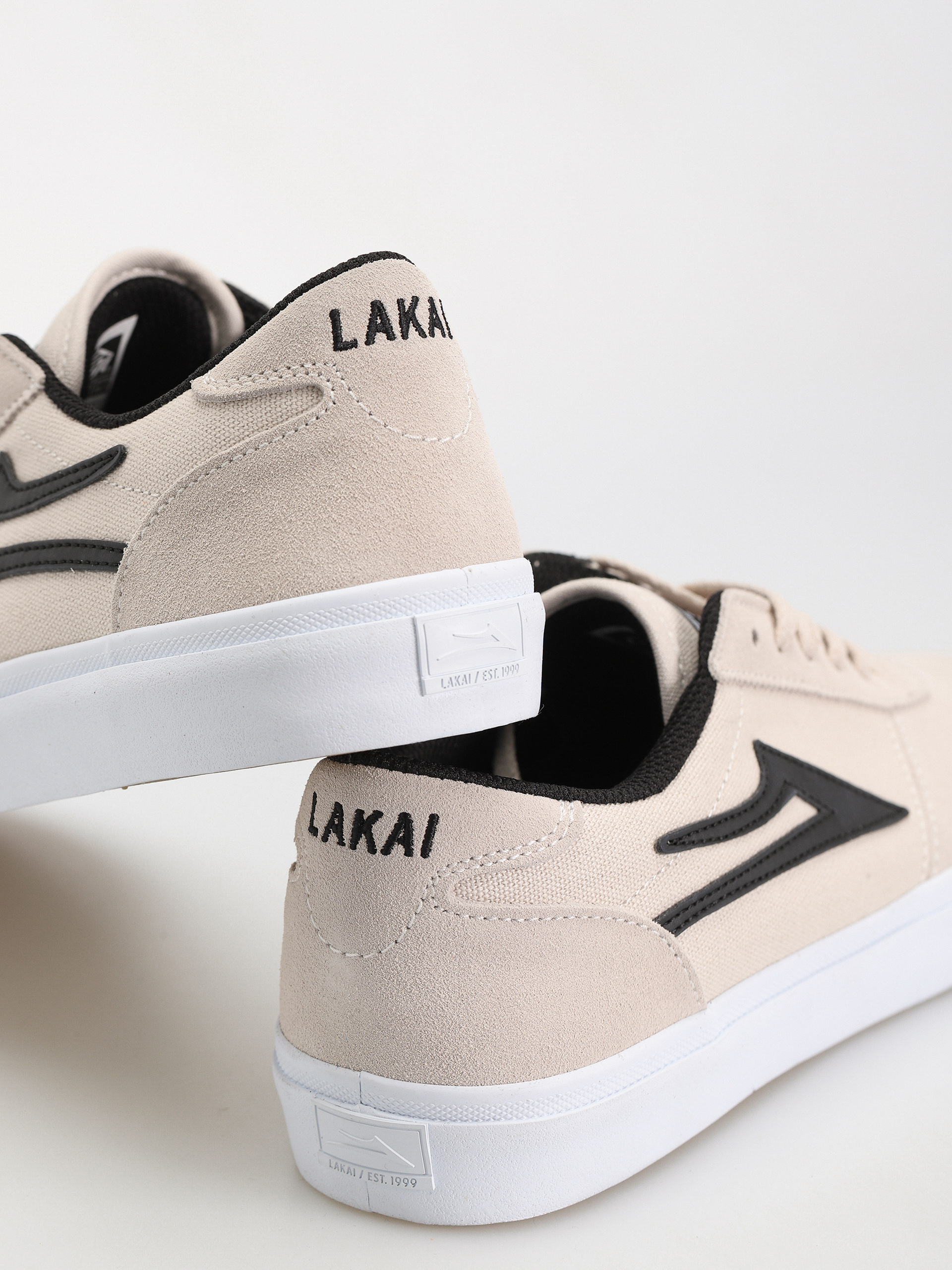 Lakai Manchester Shoes (white black)