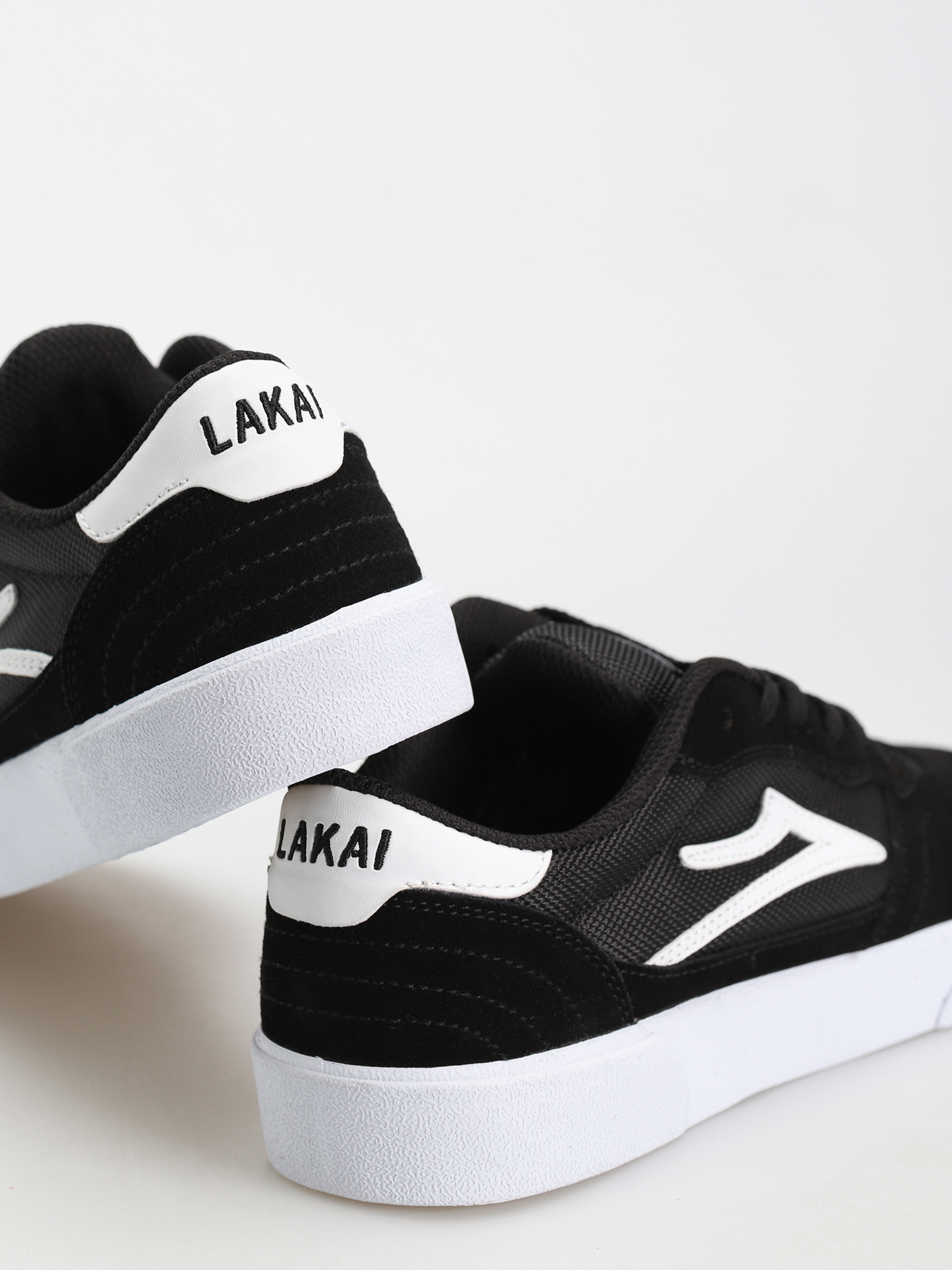 Lakai Cambridge Schuhe (black white suede)