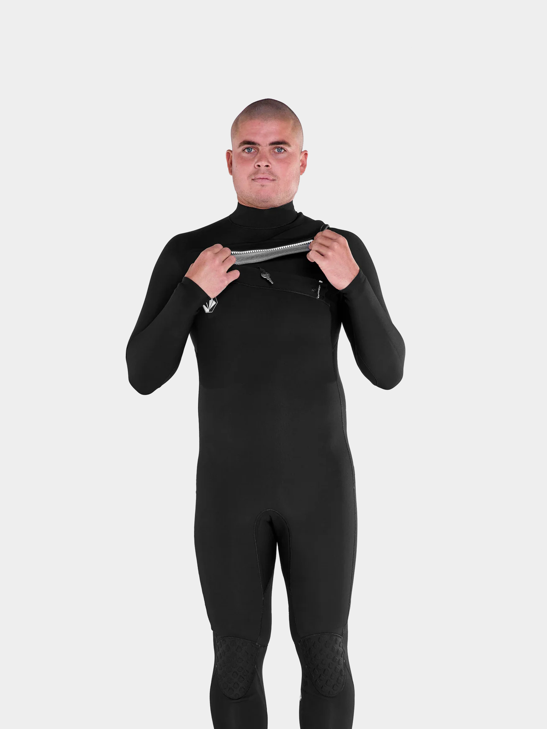 Volcom Akcesoria 4/3Mm Chest Zip Fullsuit (black)