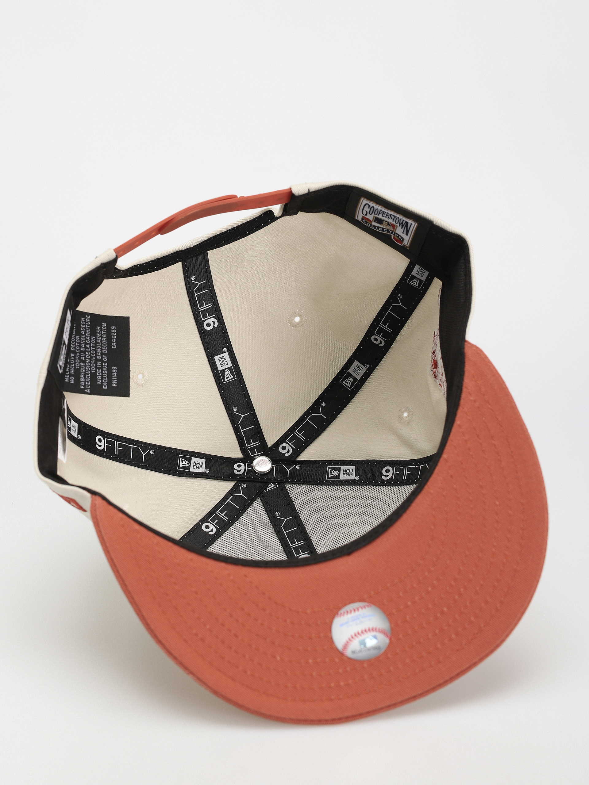 New Era Cap MLB Patch 9Fifty New York Yankees (ivory/terracotta)