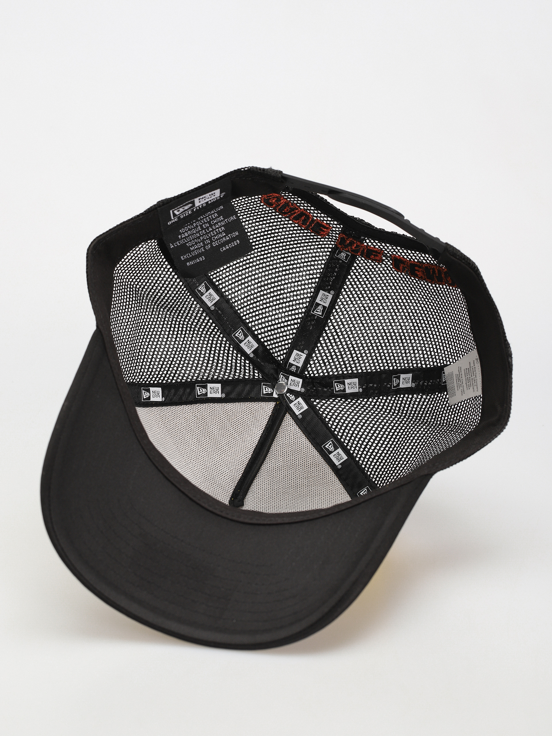 New Era Patch Trucker Cap - yellow, black (yellow/black)