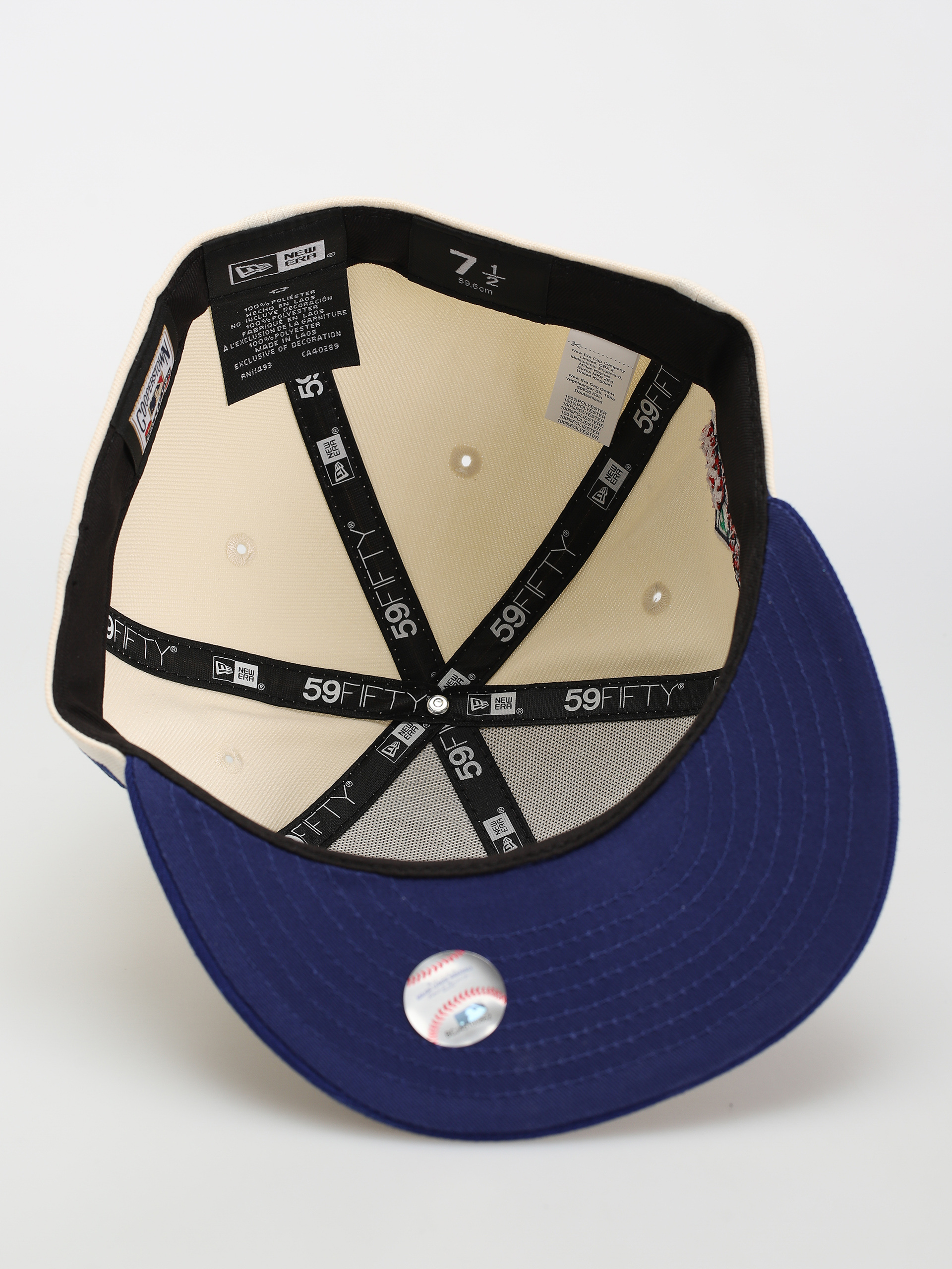 New Era Cap Team Colour 59Fifty Los Angeles Dodgers (ivory/blue)