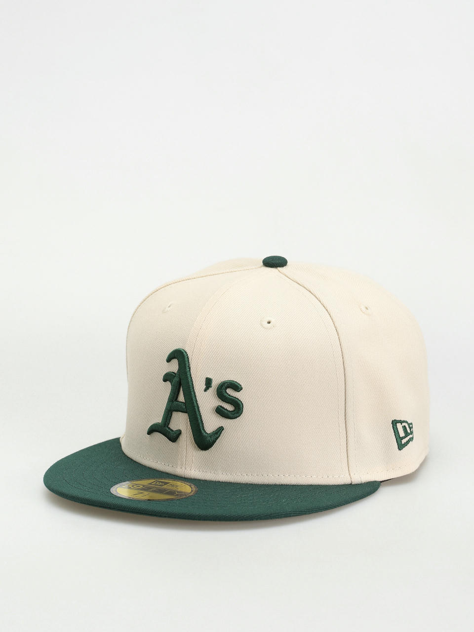 New Era Cap Team Colour 59Fifty Oakland Athletics (ivory/green)