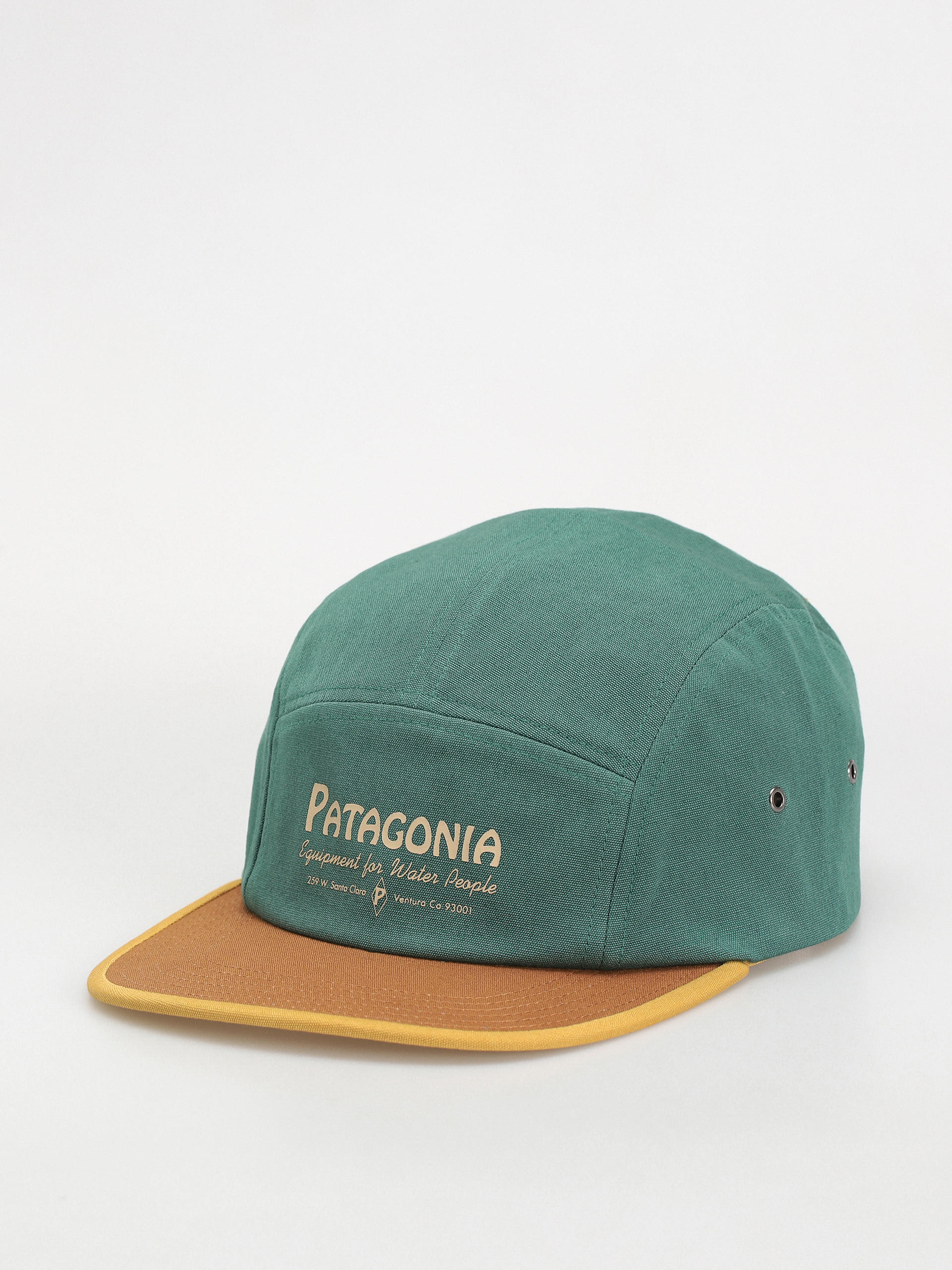 Patagonia Cap Graphic Maclure (water people banner conifer green)
