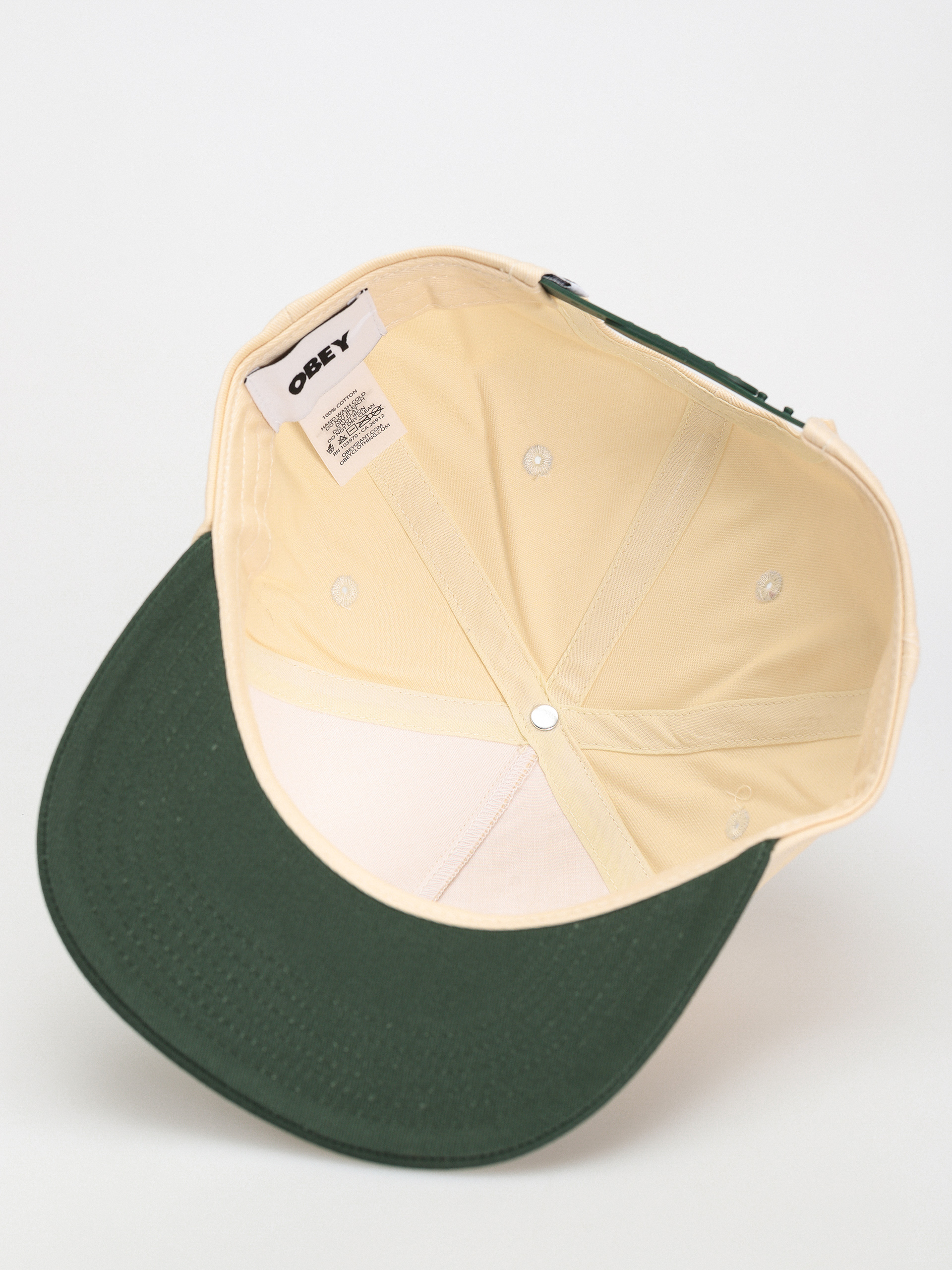 OBEY Cap Sound Twill 5 Panel (unbleached multi)