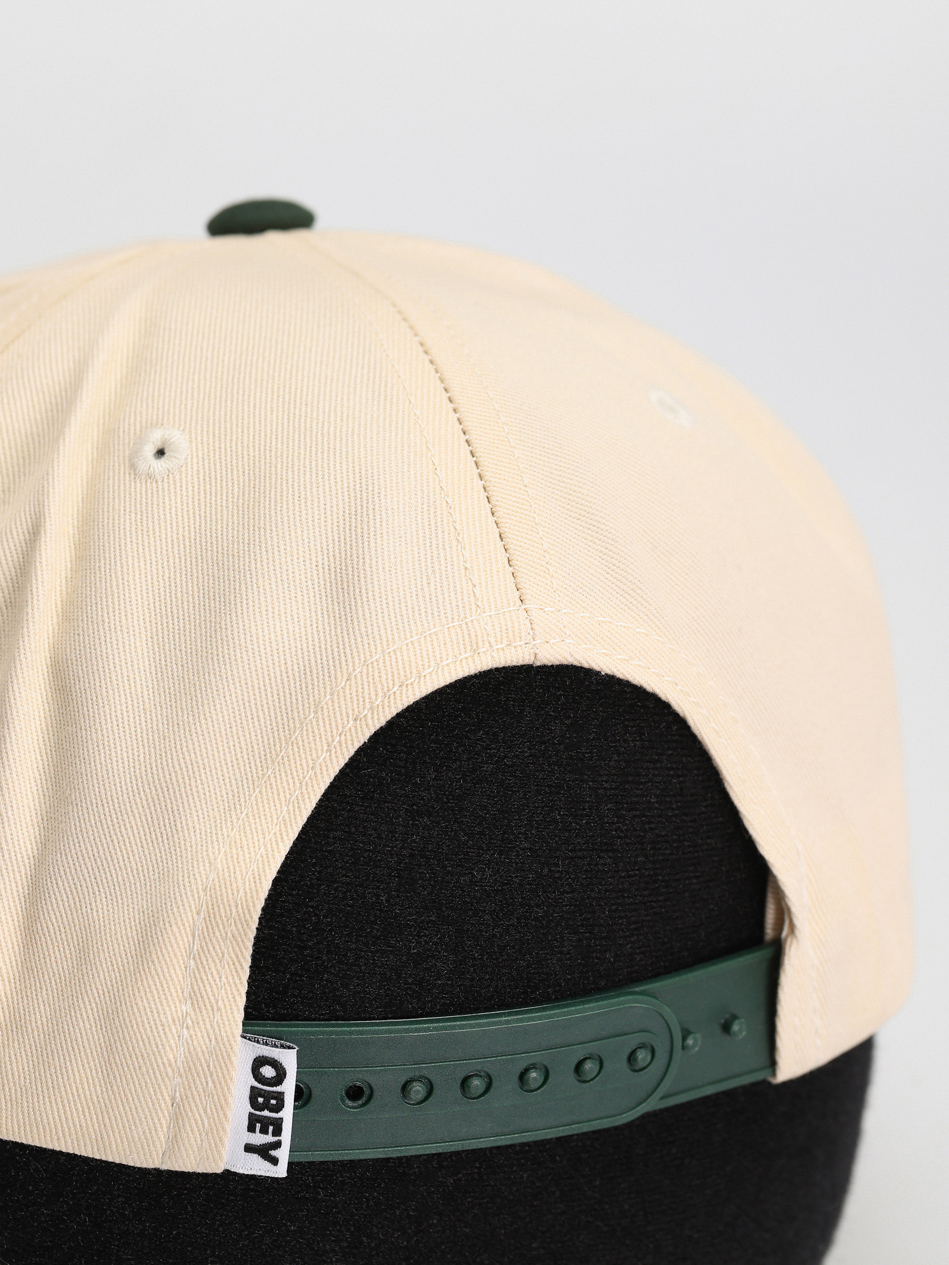 OBEY Cap Sound Twill 5 Panel (unbleached multi)