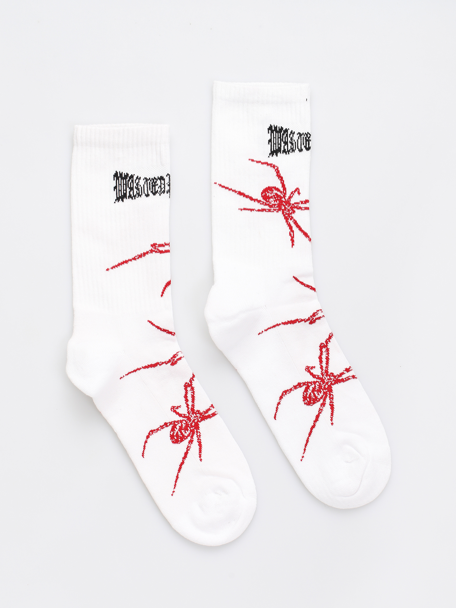 Wasted Paris Socks Phobia (white)