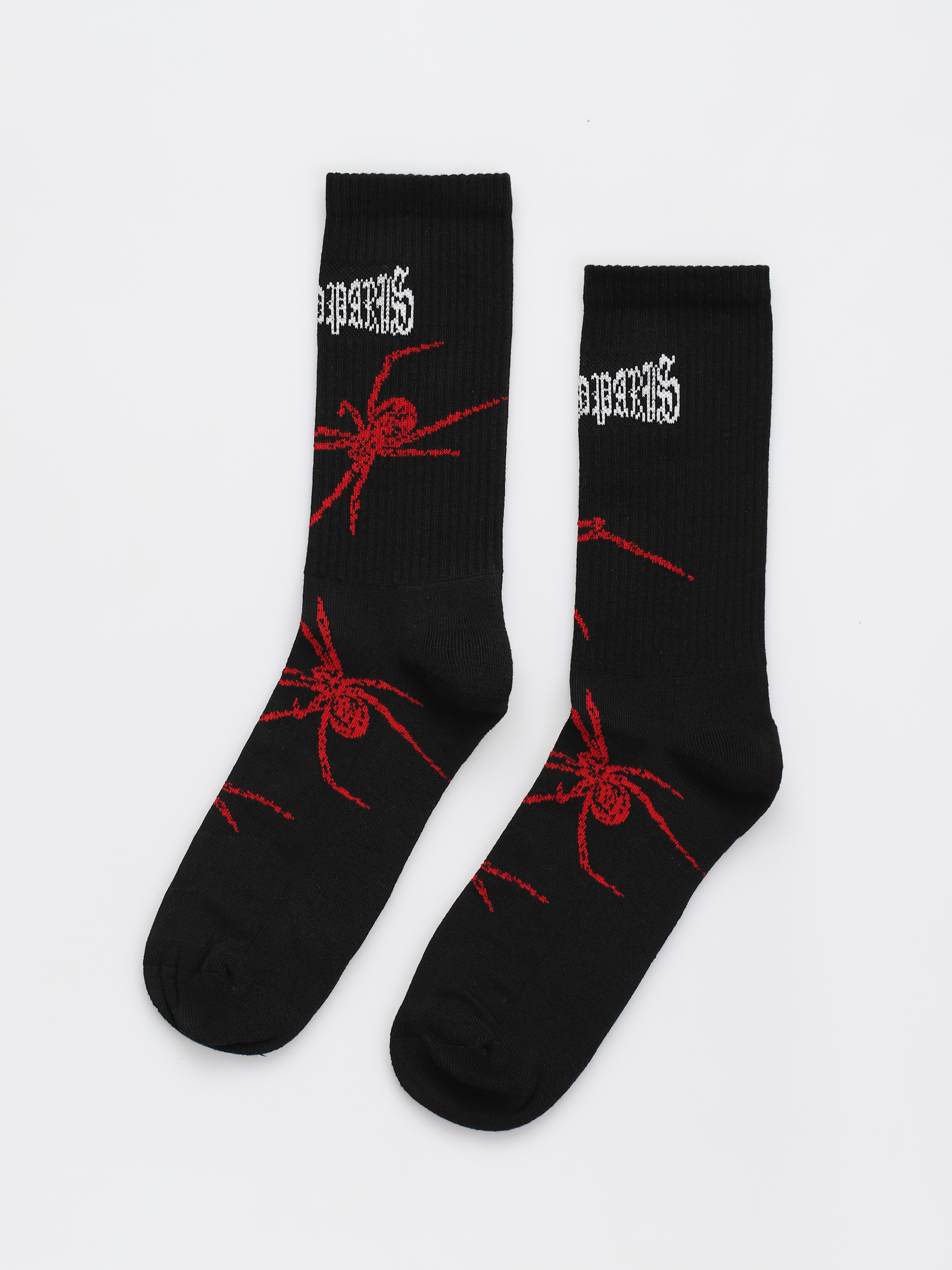 Stussy Helvetica Jacquard Crew Socks - black (black) Stussy Helvetica Jacquard Crew Socks - black (black)