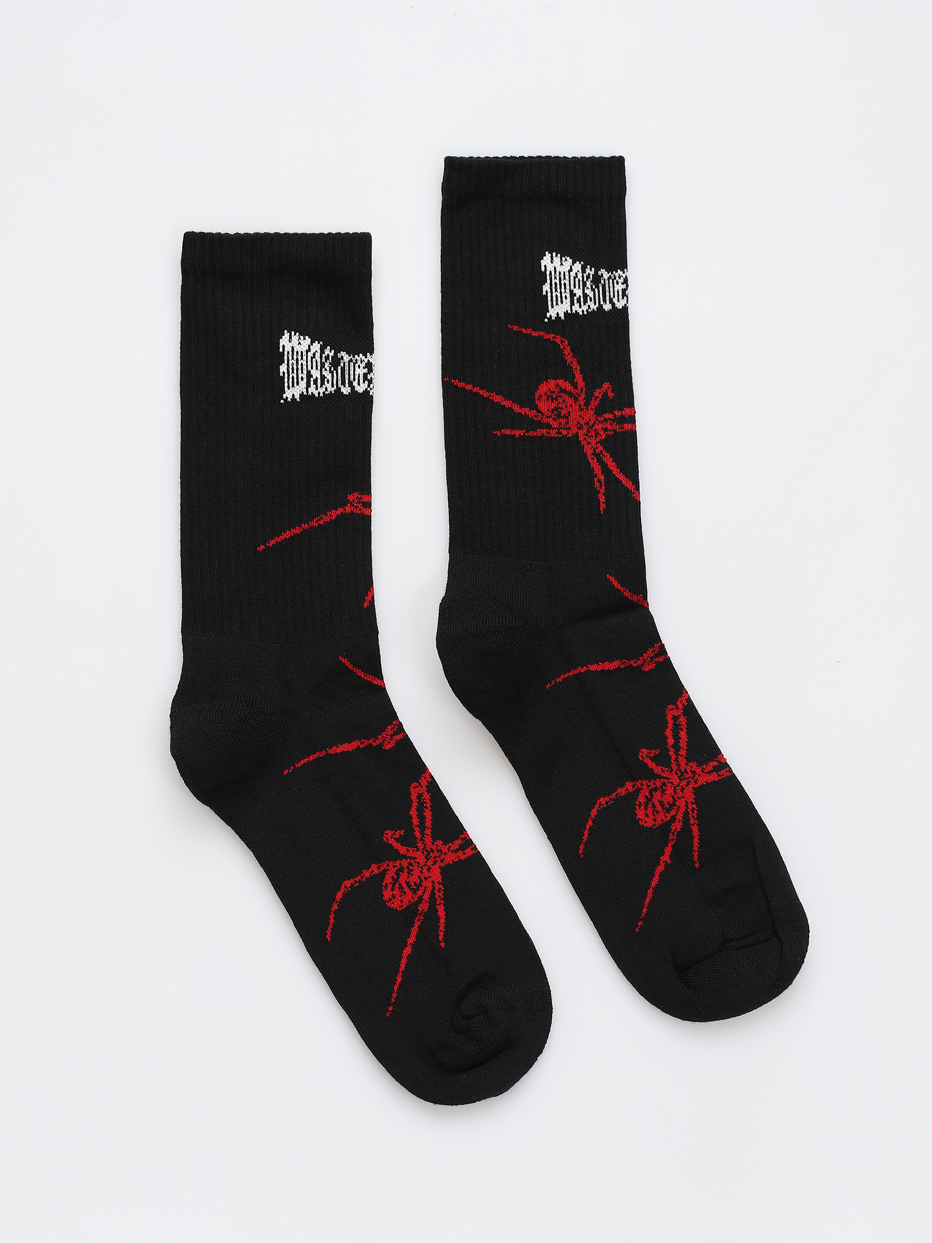 Wasted Paris Socks Phobia (black)