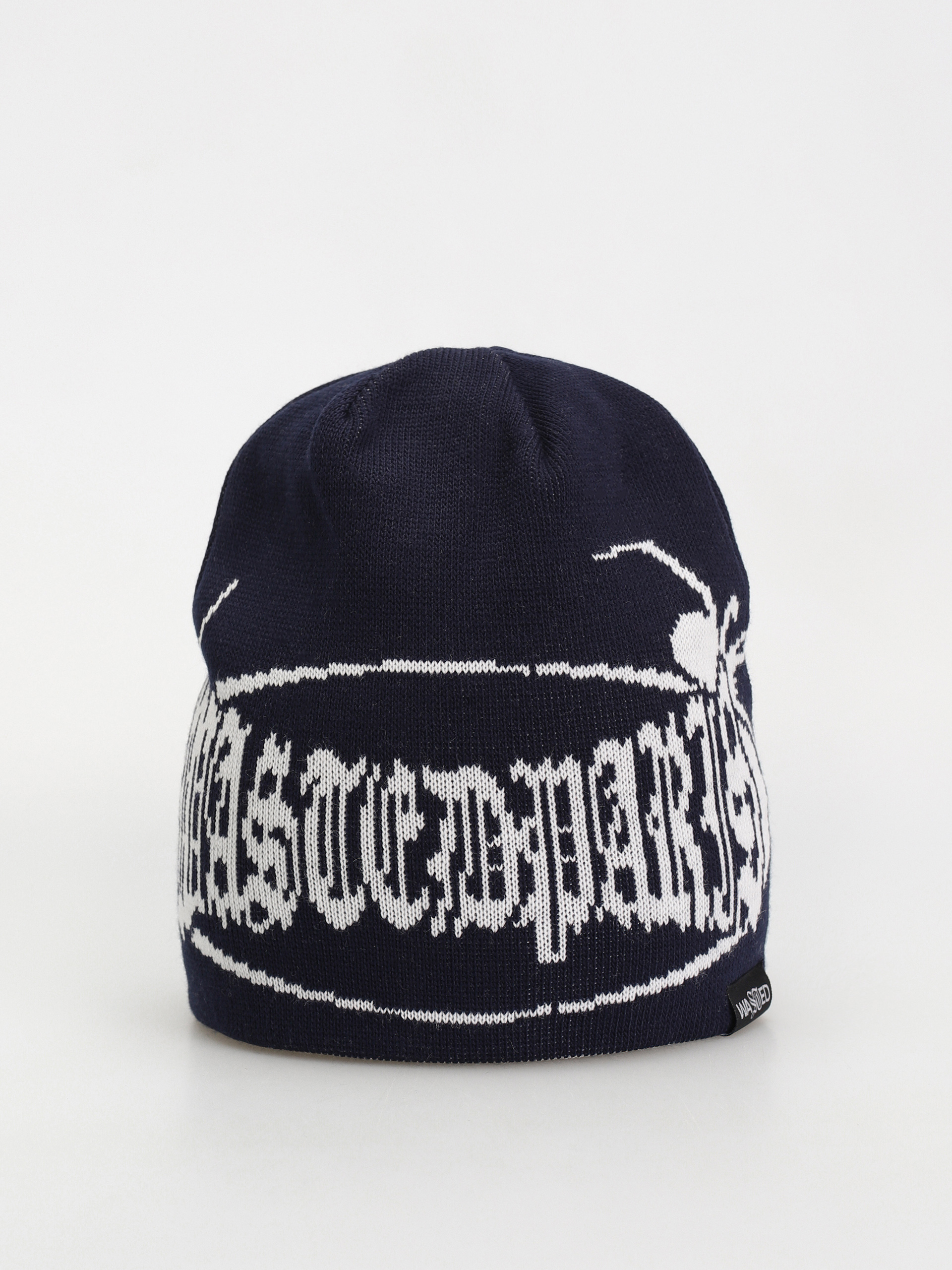 Wasted Paris Beanie Reverse Boiler (ultra blue/white)