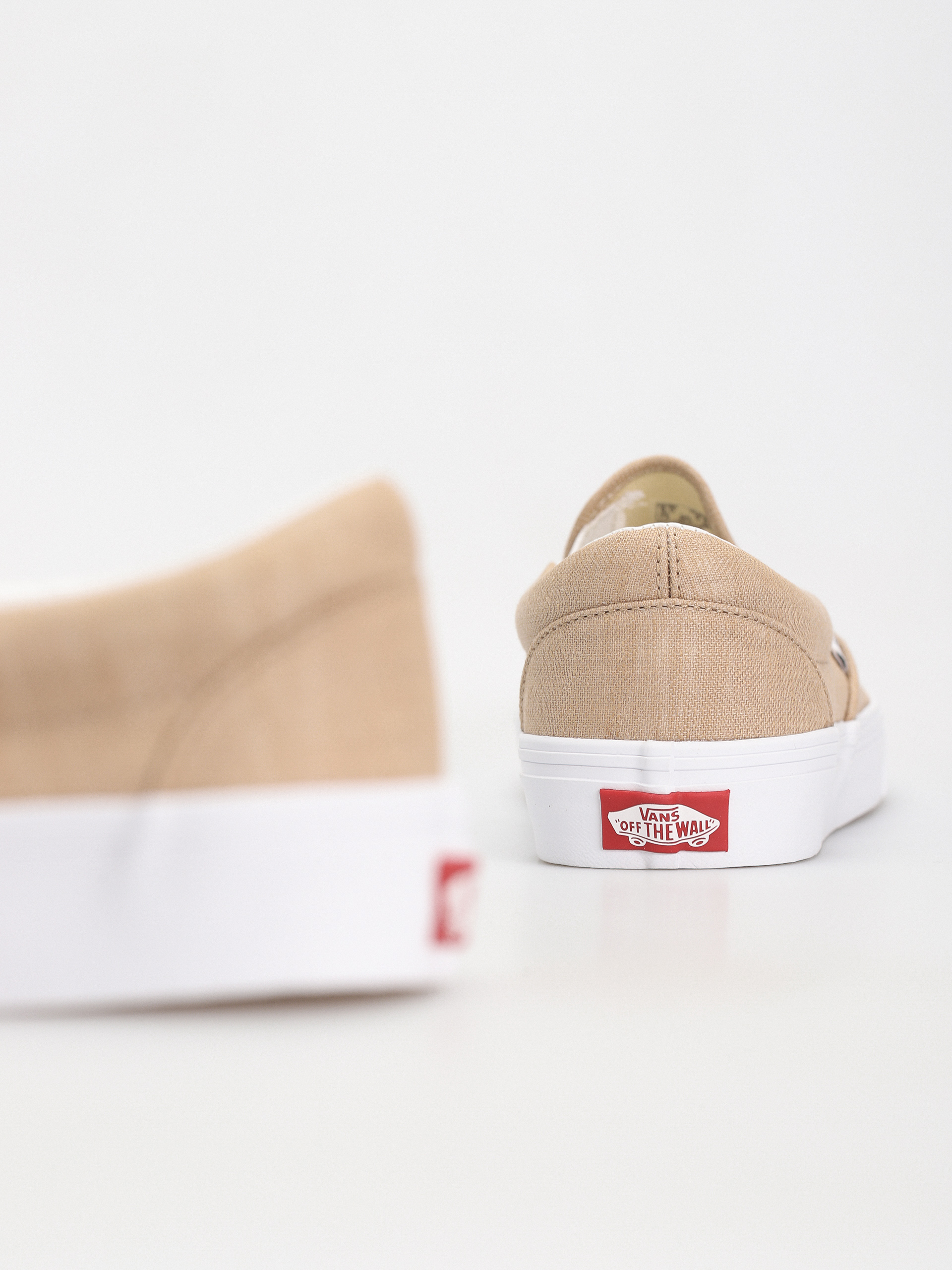 Vans Shoes Classic Slip On summer linen incense