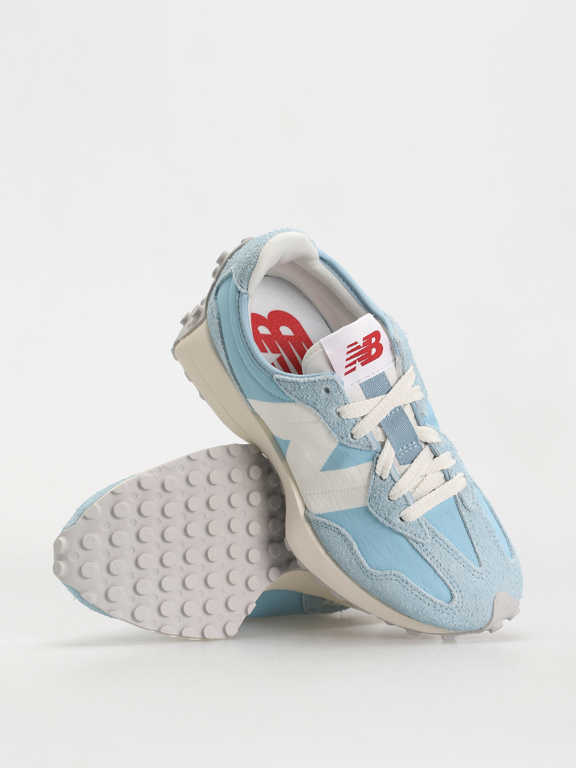 New Balance Shoes 327 (chrome blue)