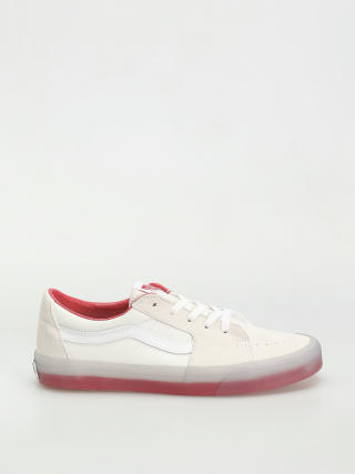 Vans Shoes Sk8 Low (translucent sidewall white/red)