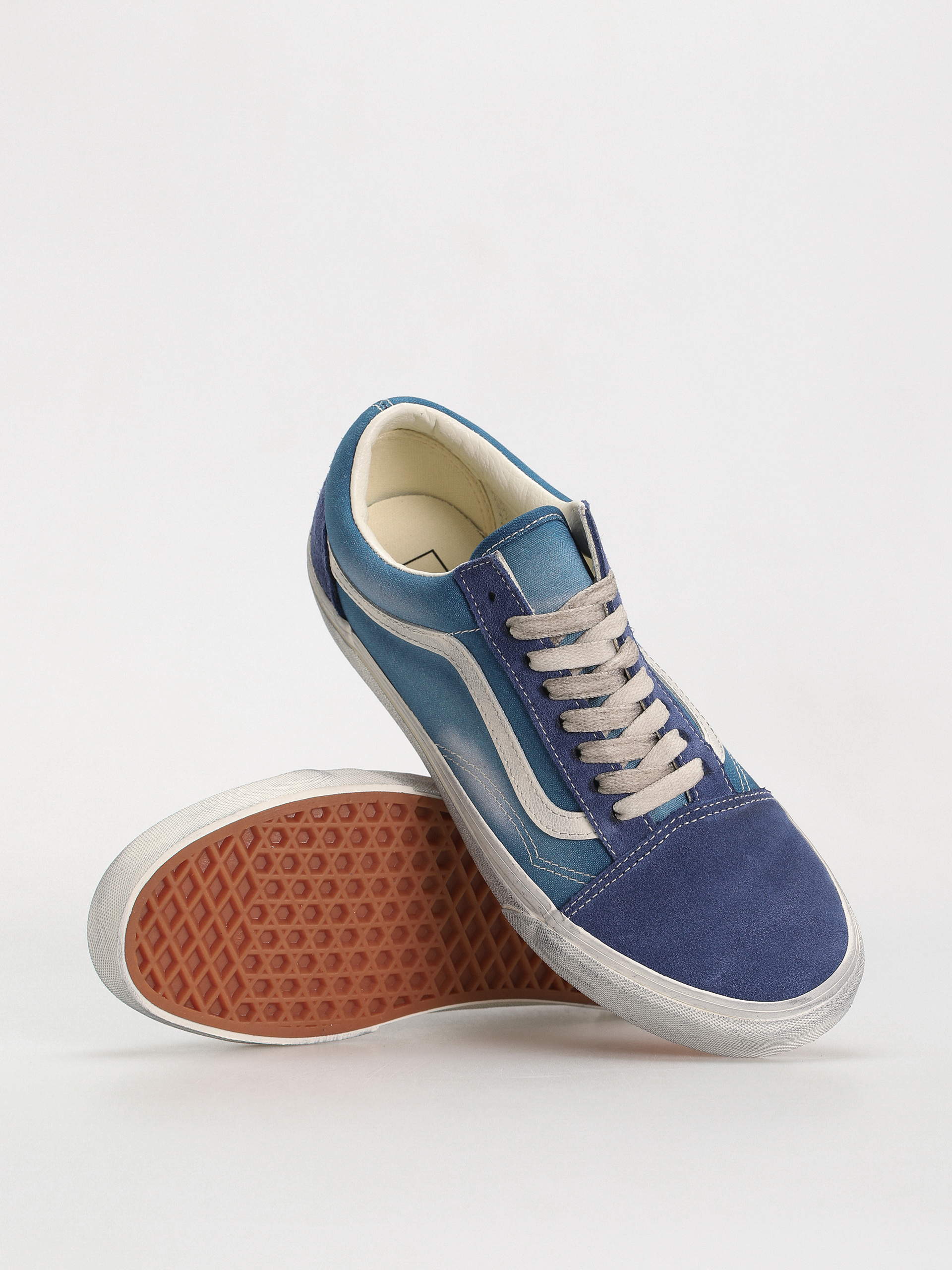 Vans Shoes Blue Vans Gum Bottom Mens Shoes Vans Gum Authentic