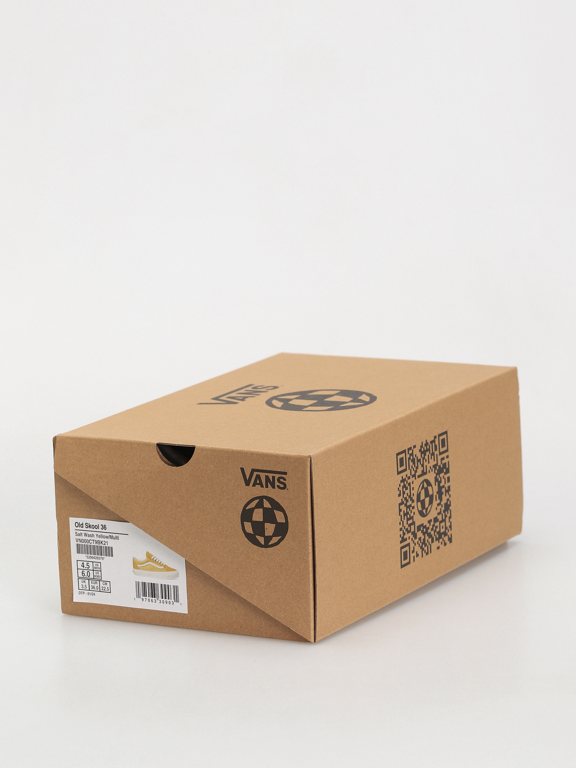 Vans Shoes Old Skool 36 (salt wash yellow/multi)