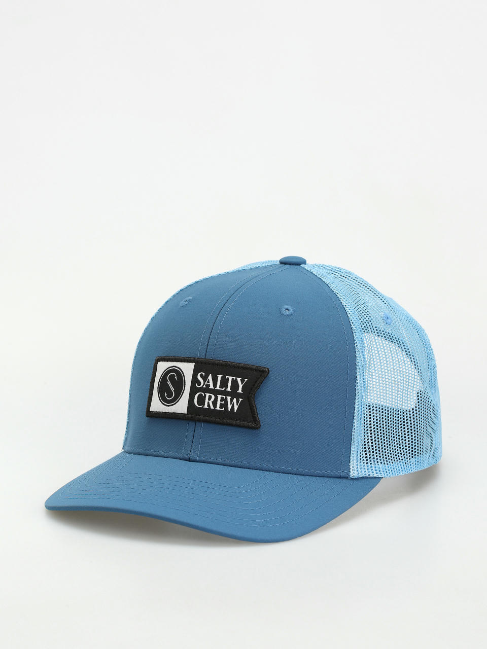 Salty Crew Pinnacle 2 Retro Trucker Cap (slate)