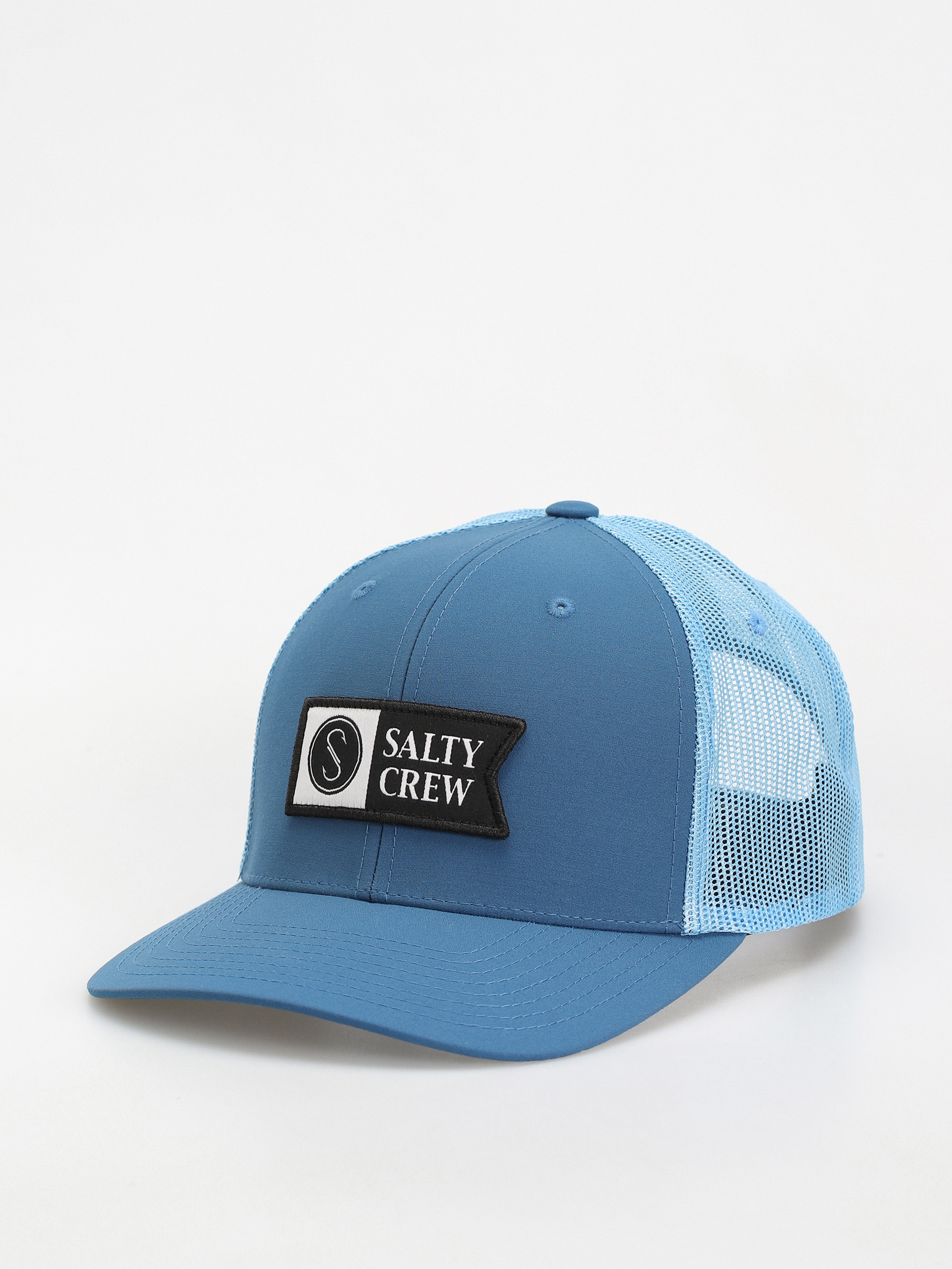 Salty Crew Pinnacle 2 Retro Trucker Cap (slate)