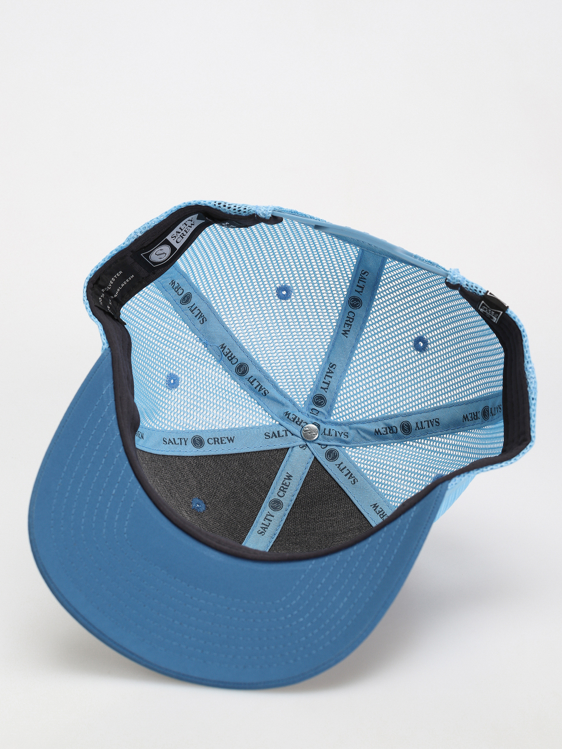 Salty Crew Pinnacle 2 Retro Trucker Cap (slate)