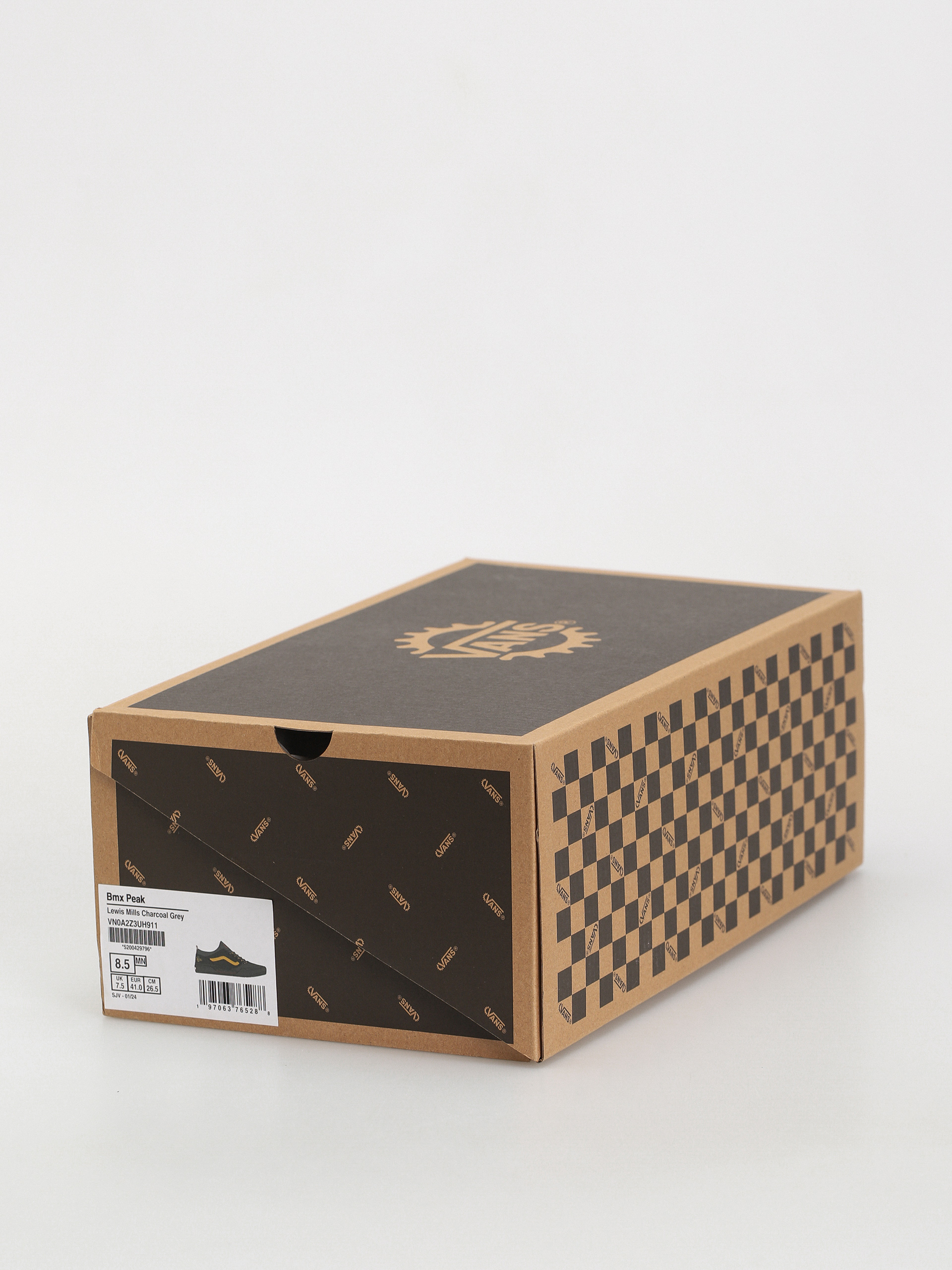 Vans Bmx Peak Shoes (lewis mills charcoal grey)