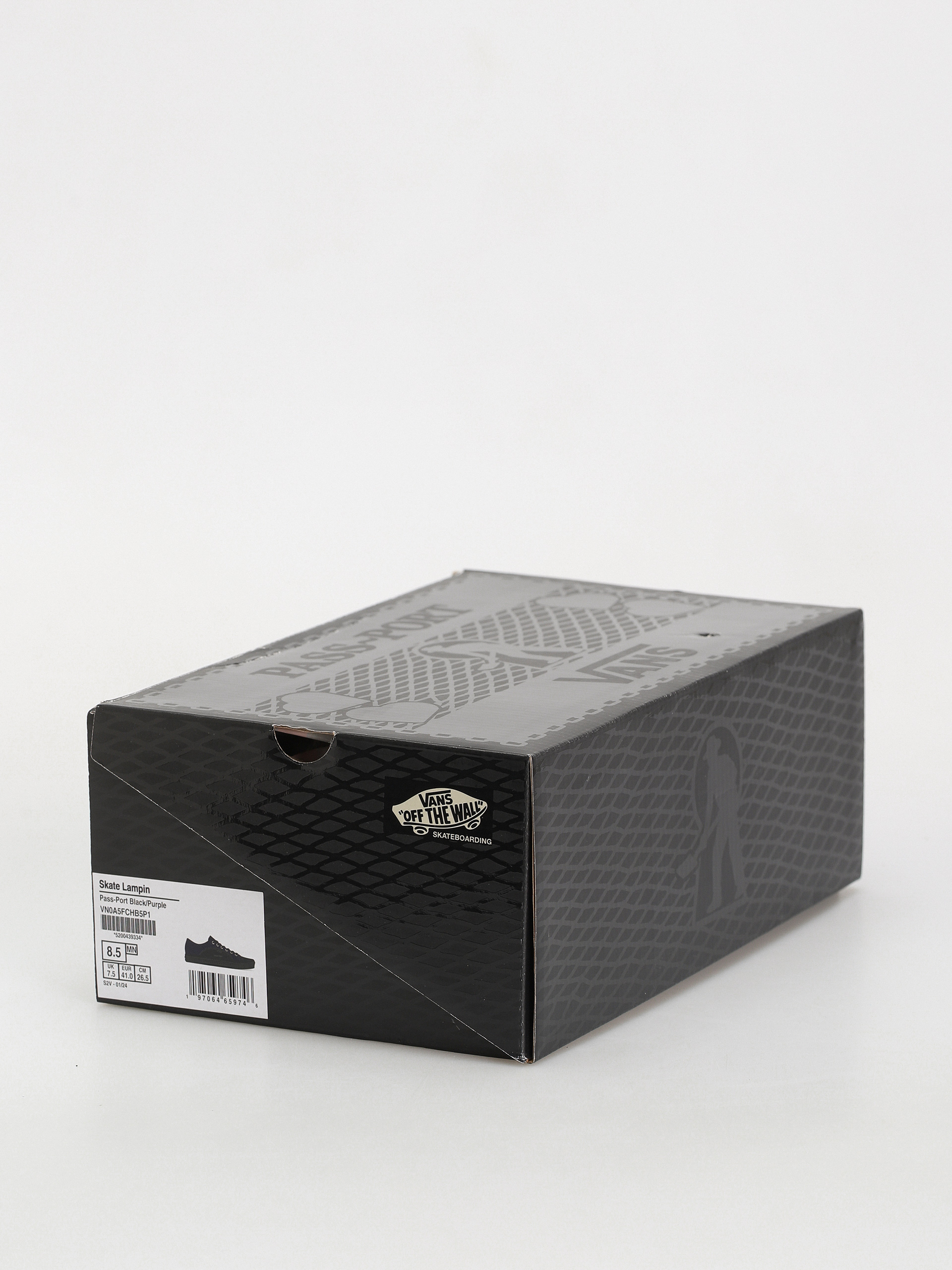 Vans X Pass Port Skate Lampin Shoes (pass-port black/purple)