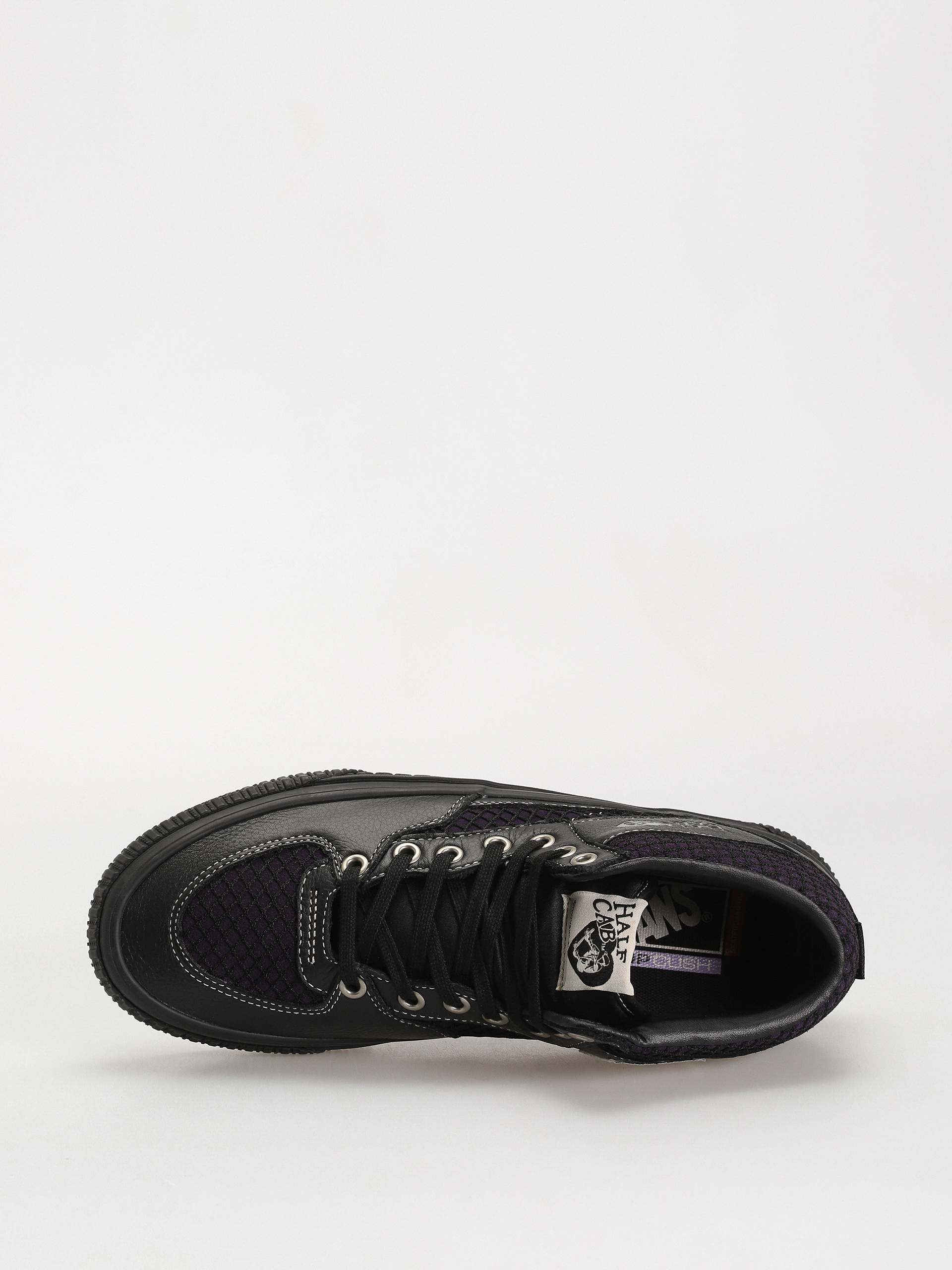 Vans X Pass Port Skate Half Cab Schuhe (pass-port black/purple)