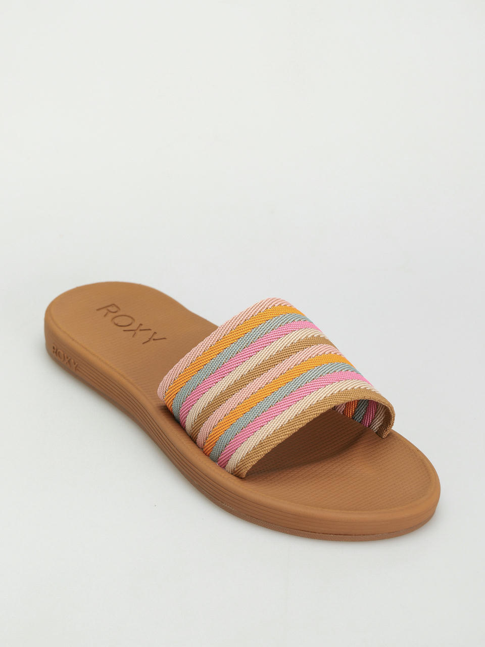 Roxy Beachie Breeze Wmn Flip Flops (tan/crazy pink)