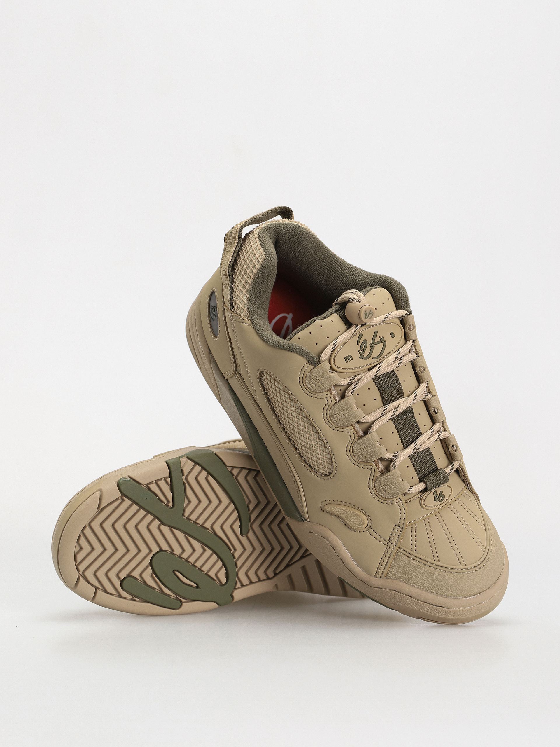 eS Muska Shoes (tan/green)